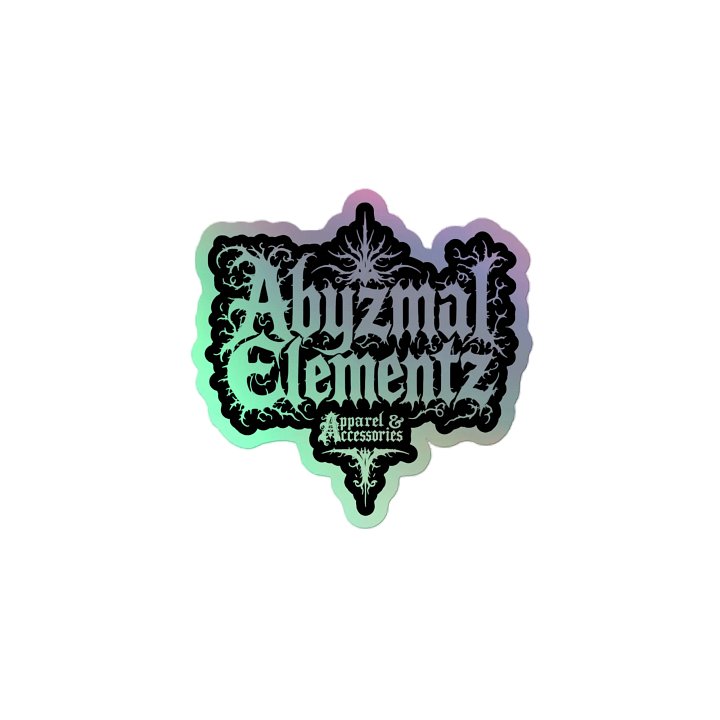 Abyzmal Elementz Holographic Logo product image (1)