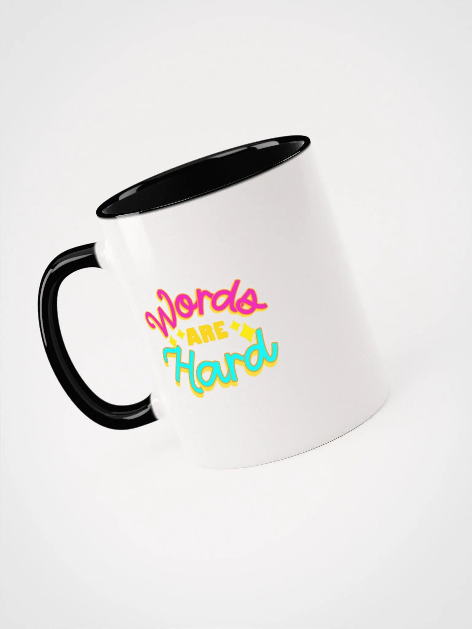 Words Are Hard Ceramic Mug product image (36)