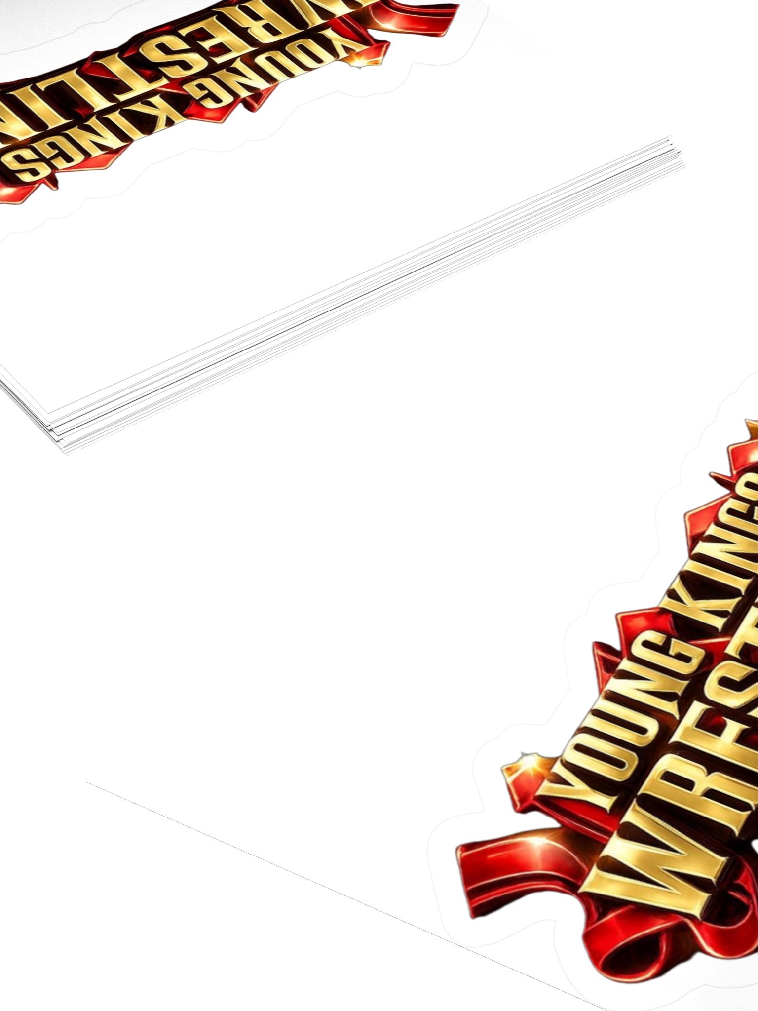 Young Kings Wrestling Logo Sticker product image (8)