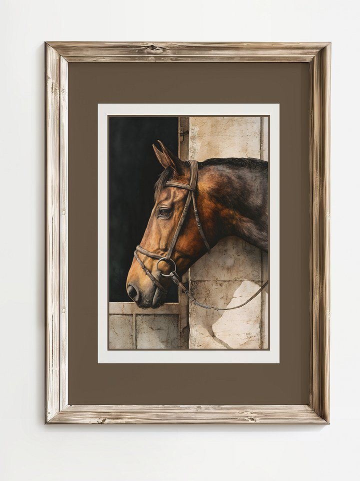 Equestrian Horse Farmhouse Print product image (1)