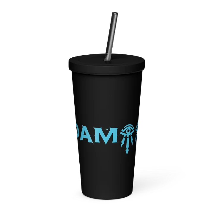 Nadamoose Logo Tumbler With Straw product image (1)