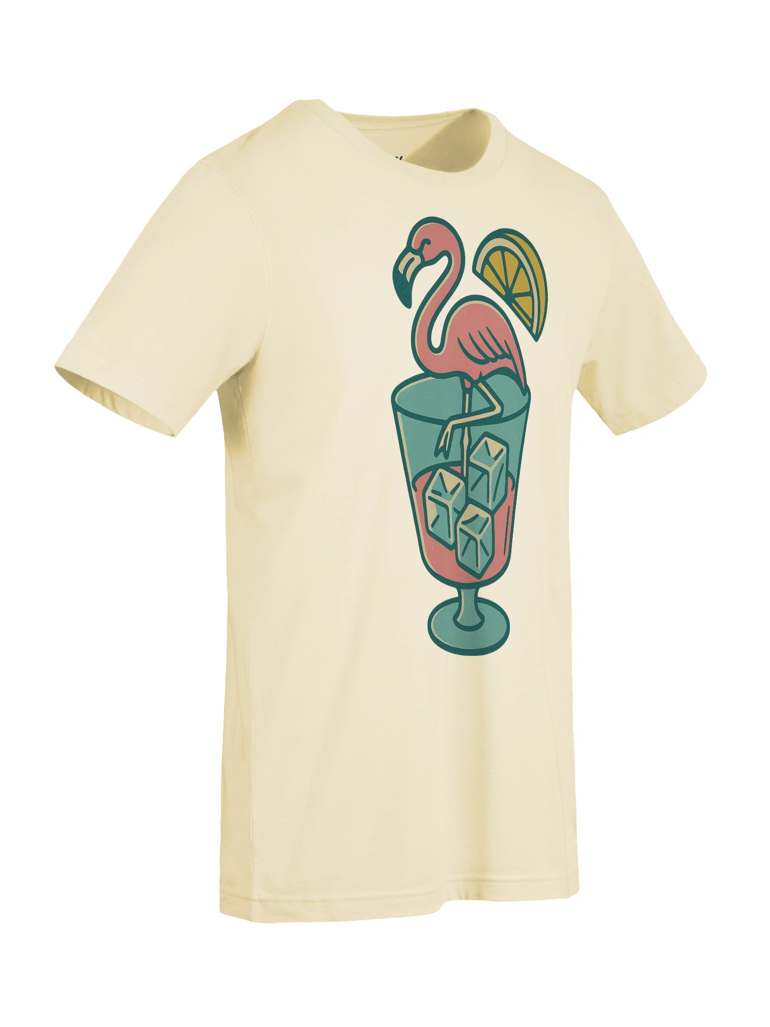 Flamingo Delight Retro T-Shirt product image (9)