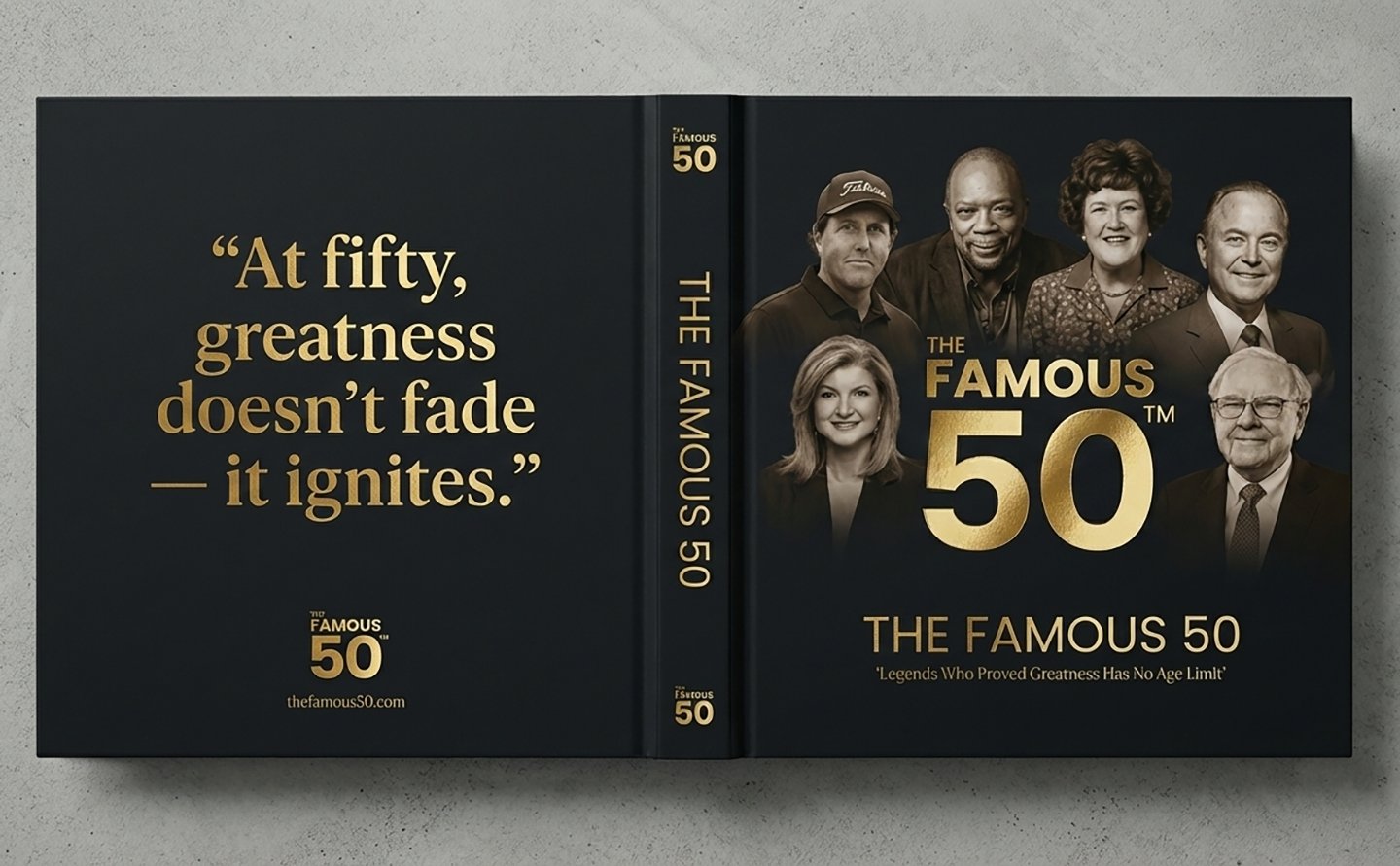 The Famous 50™ Coffee Table Book (Pre-Order) product image (2)