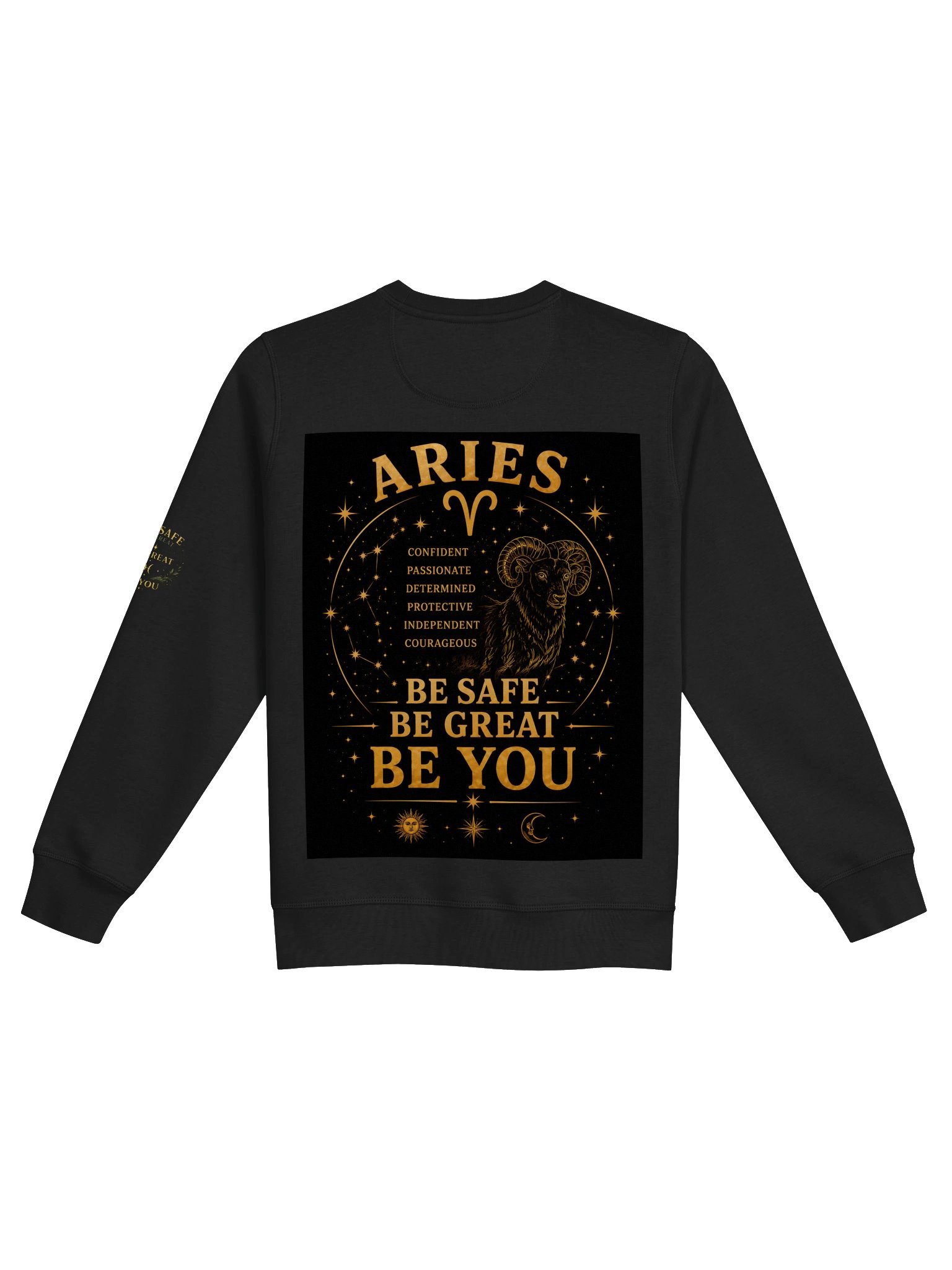 Aries For the fearless leaders. Bold. Courageous. Passionate. Aries isn’t afraid to blaze new trails. Wear your fire proudly and lead with confidence. 🔥 Be Safe. Be Great. Be You. product image (5)
