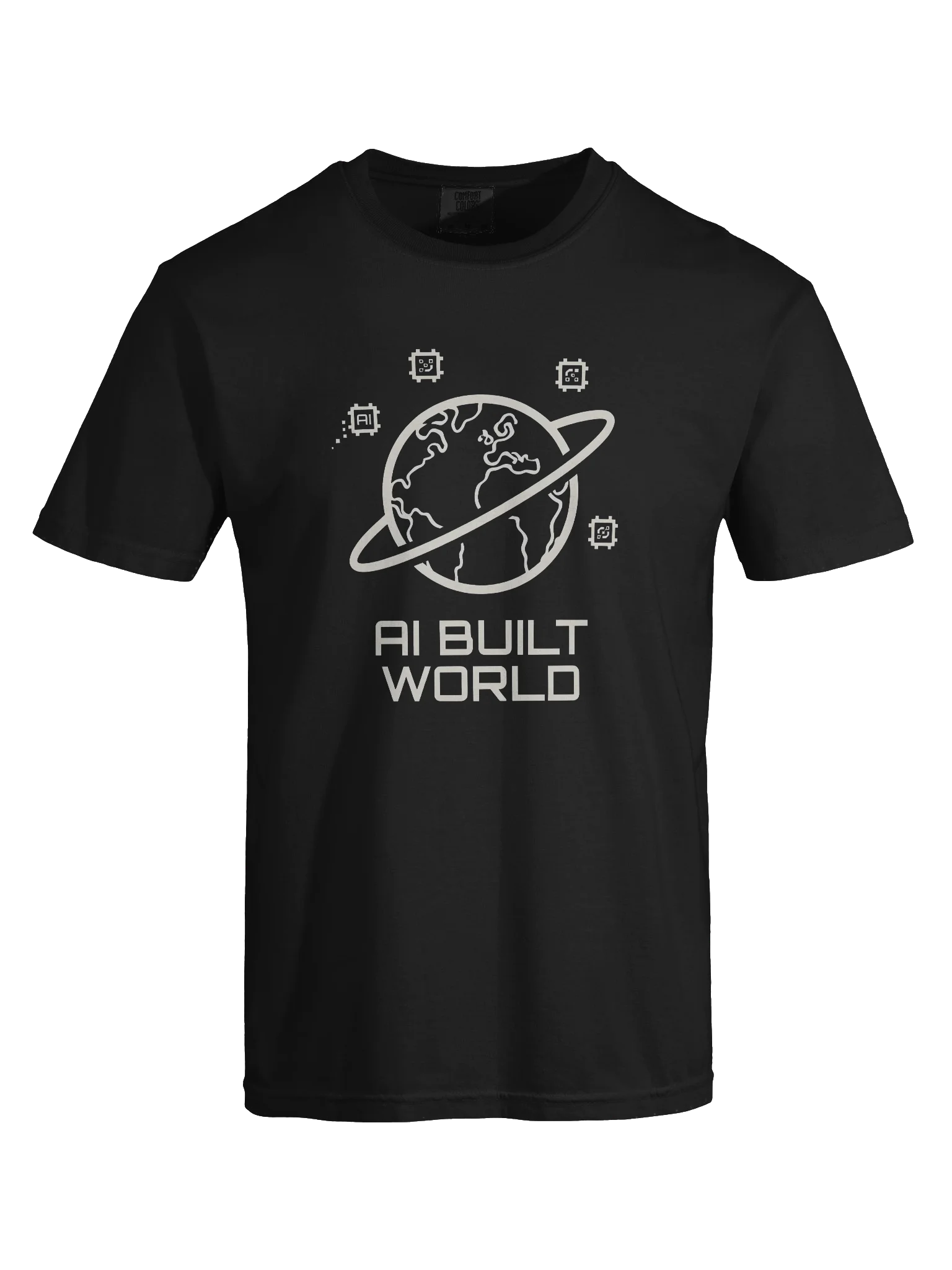 AI Built World Premium Tee product image (7)