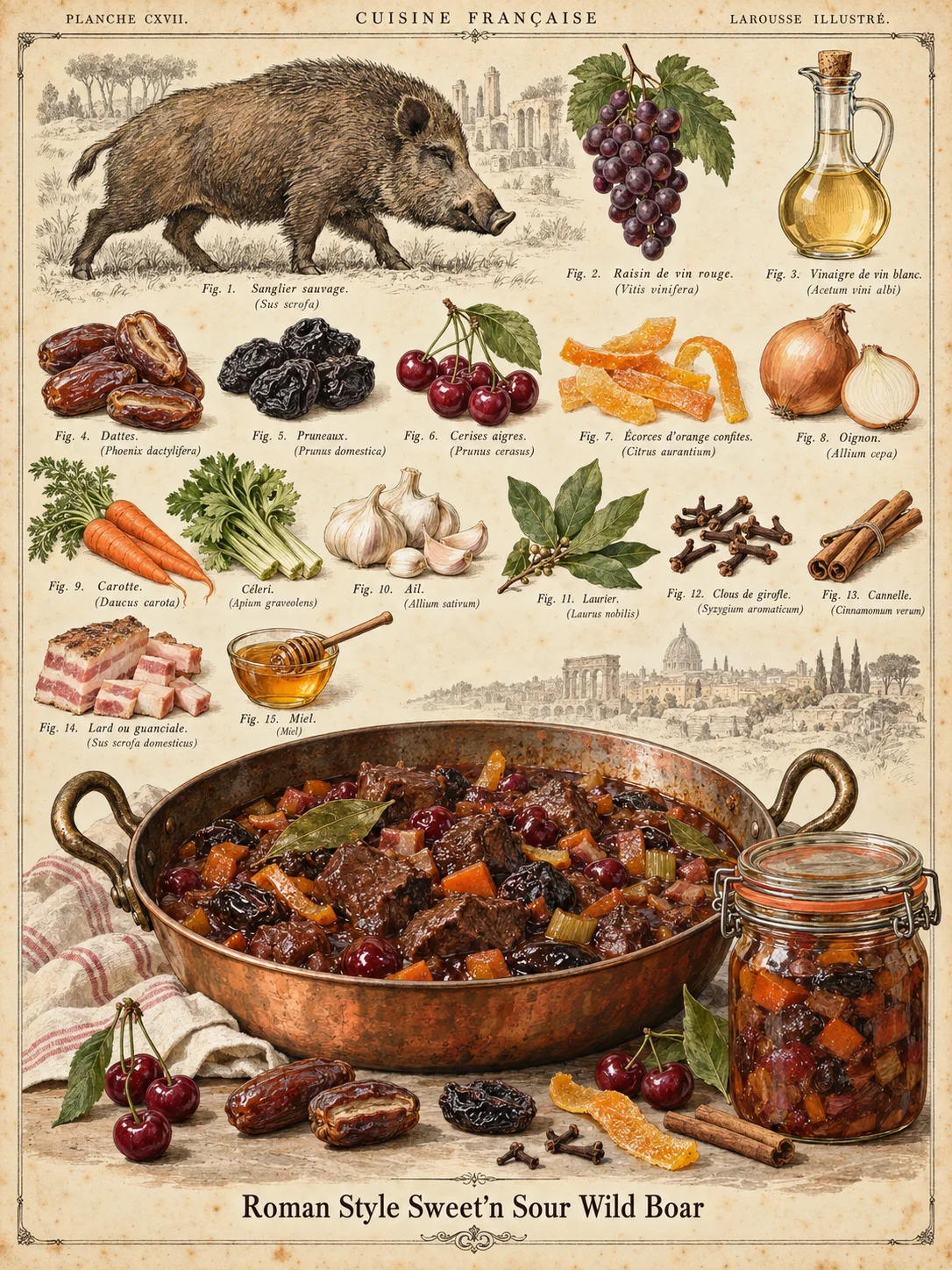 Roman Style Sweet'n Sour Wild Boar product image (1)