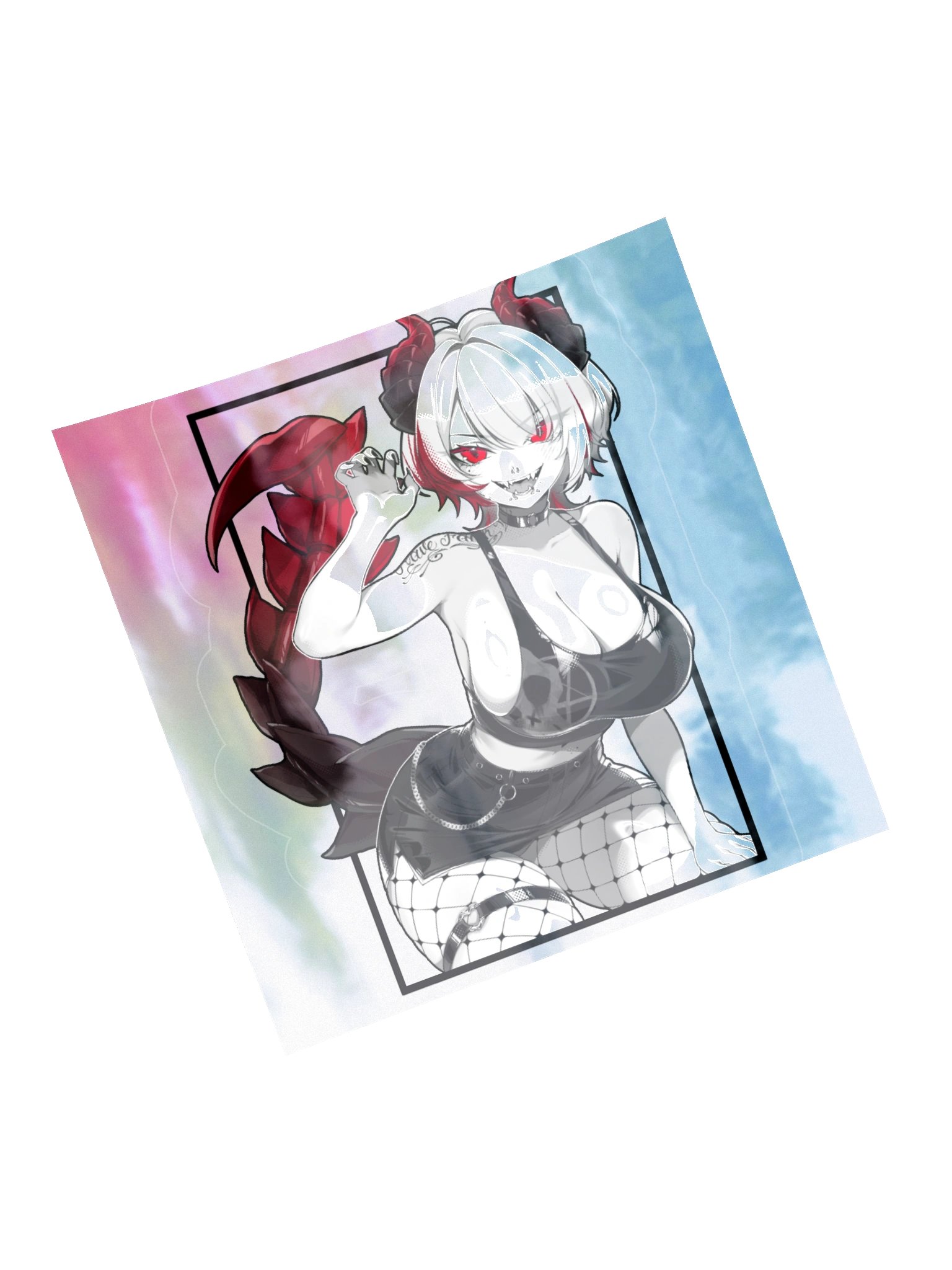 THE WAIFU HOLO STICKER ! product image (14)