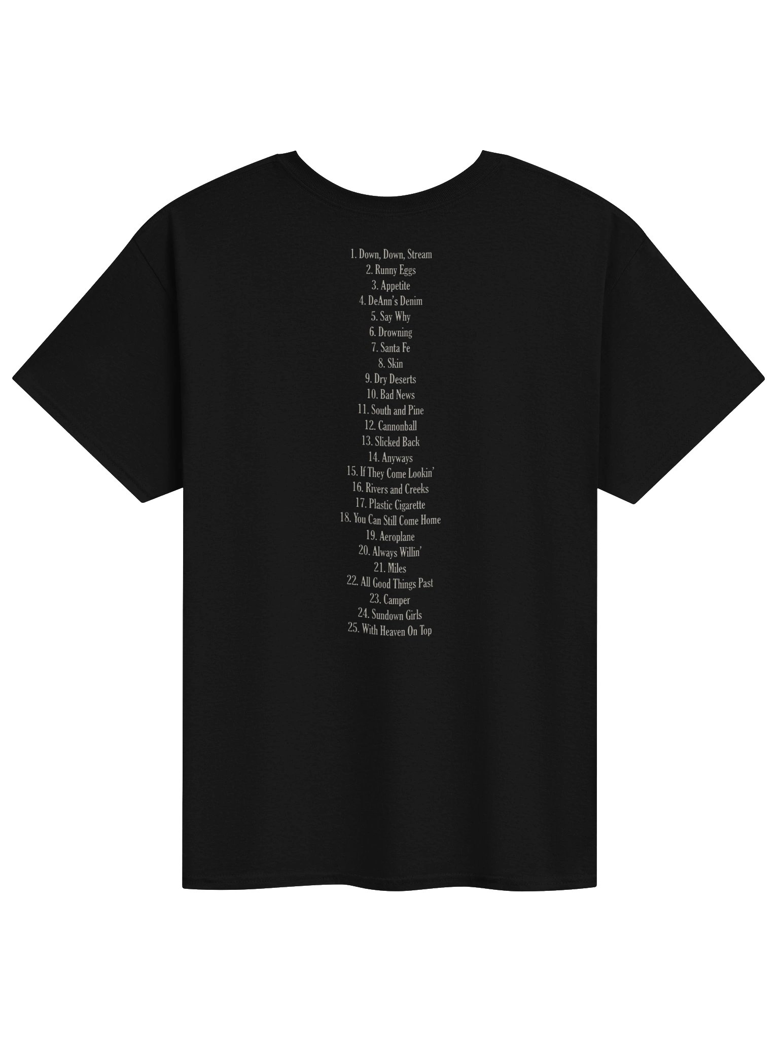 With Heaven On Top Album Zach Bryan Tshirt product image (2)