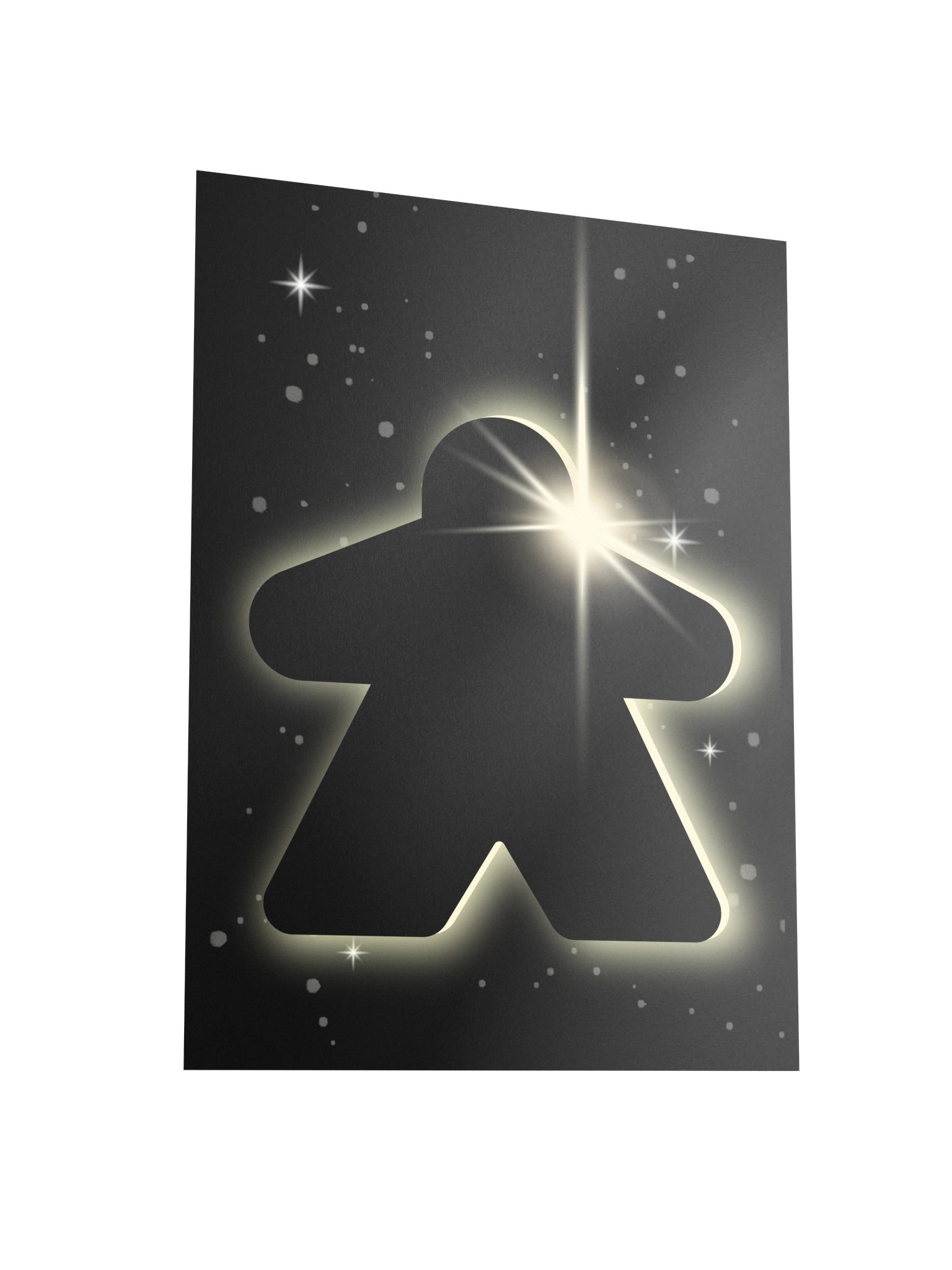 Meeple Eclipse Board Game Room Poster - UNFRAMED product image (6)