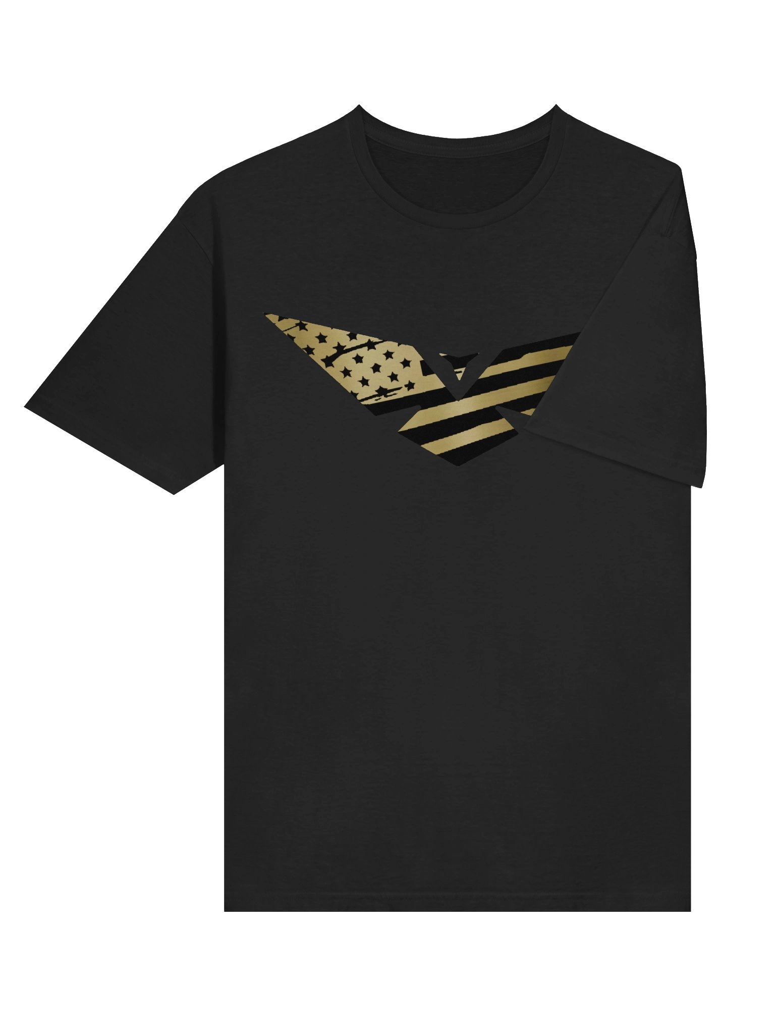 Gold Flagged Logo T-Shirt (Big Front Only) product image (7)