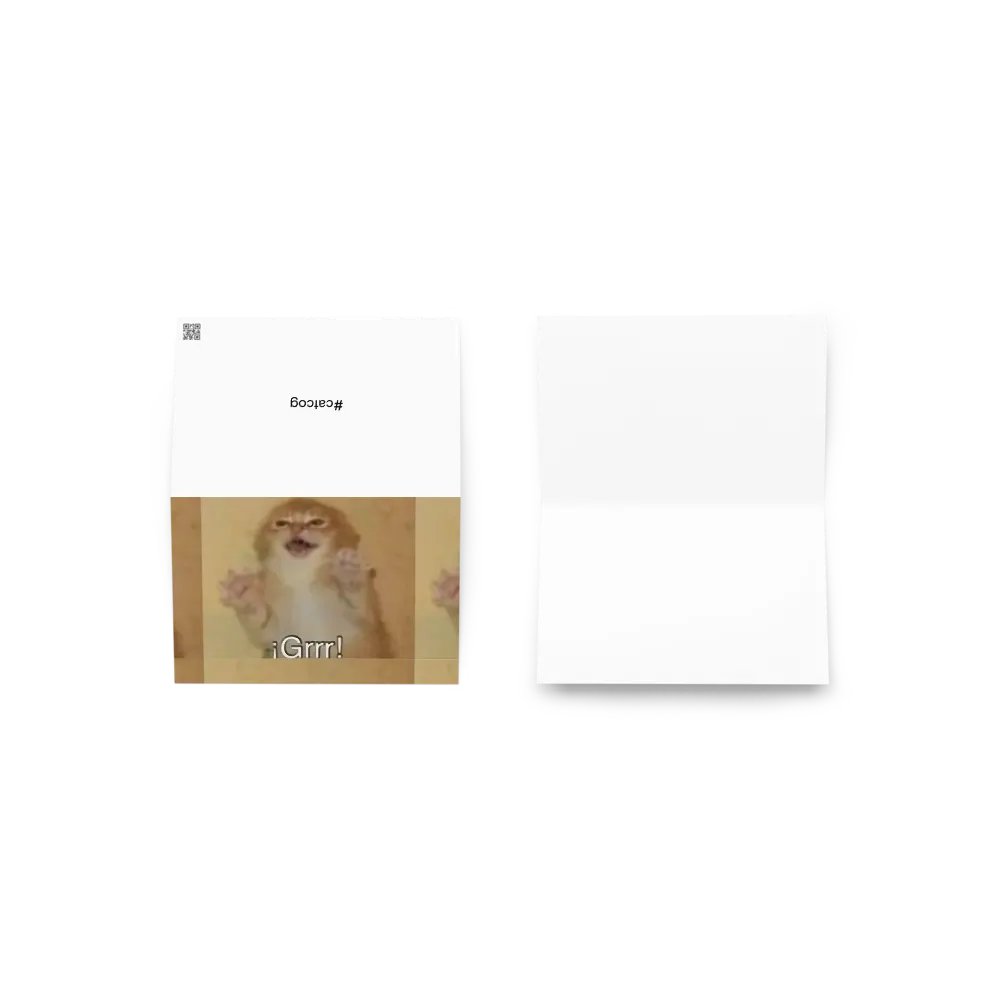 Greeting Card: Meme Cats product image (21)