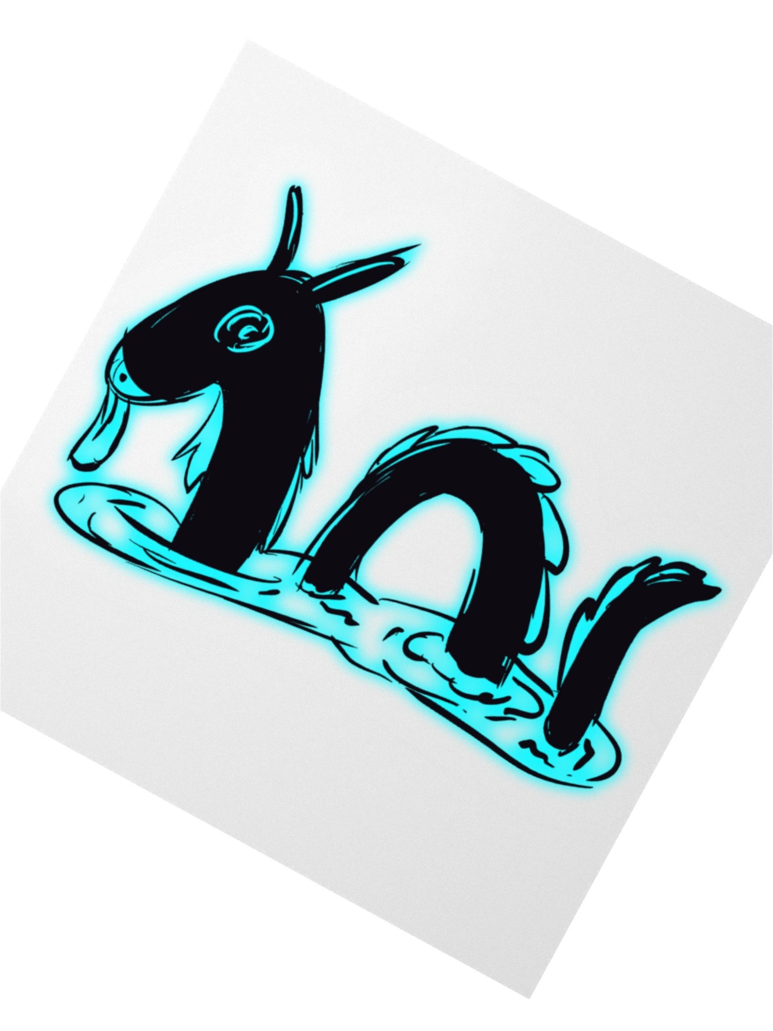 Donkeyness Monster – “Totally Normal” Sticker product image (6)