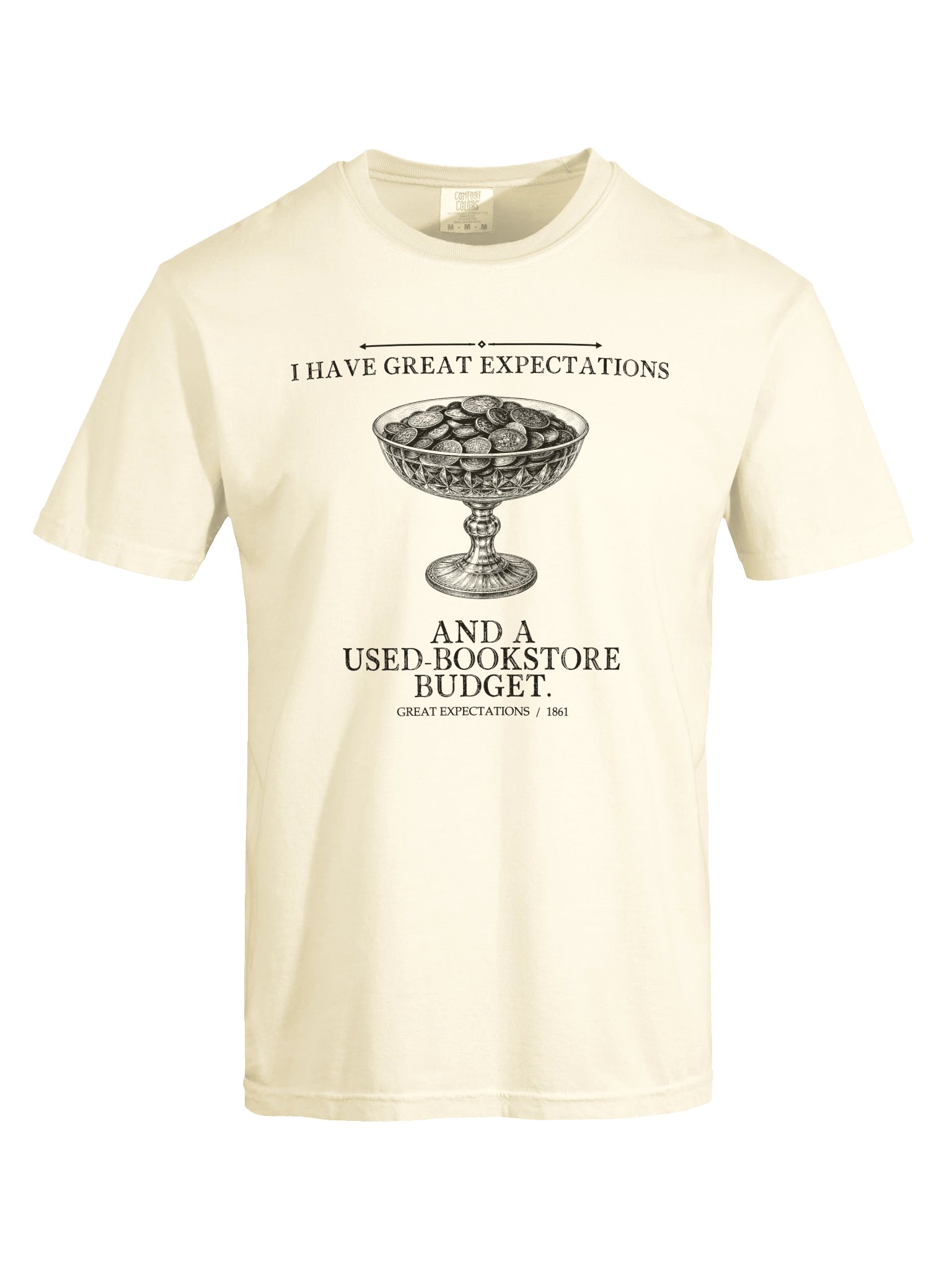 Have Great Expectations Used Bookstore Budget -- Great Expectations Tee (Light) product image (17)