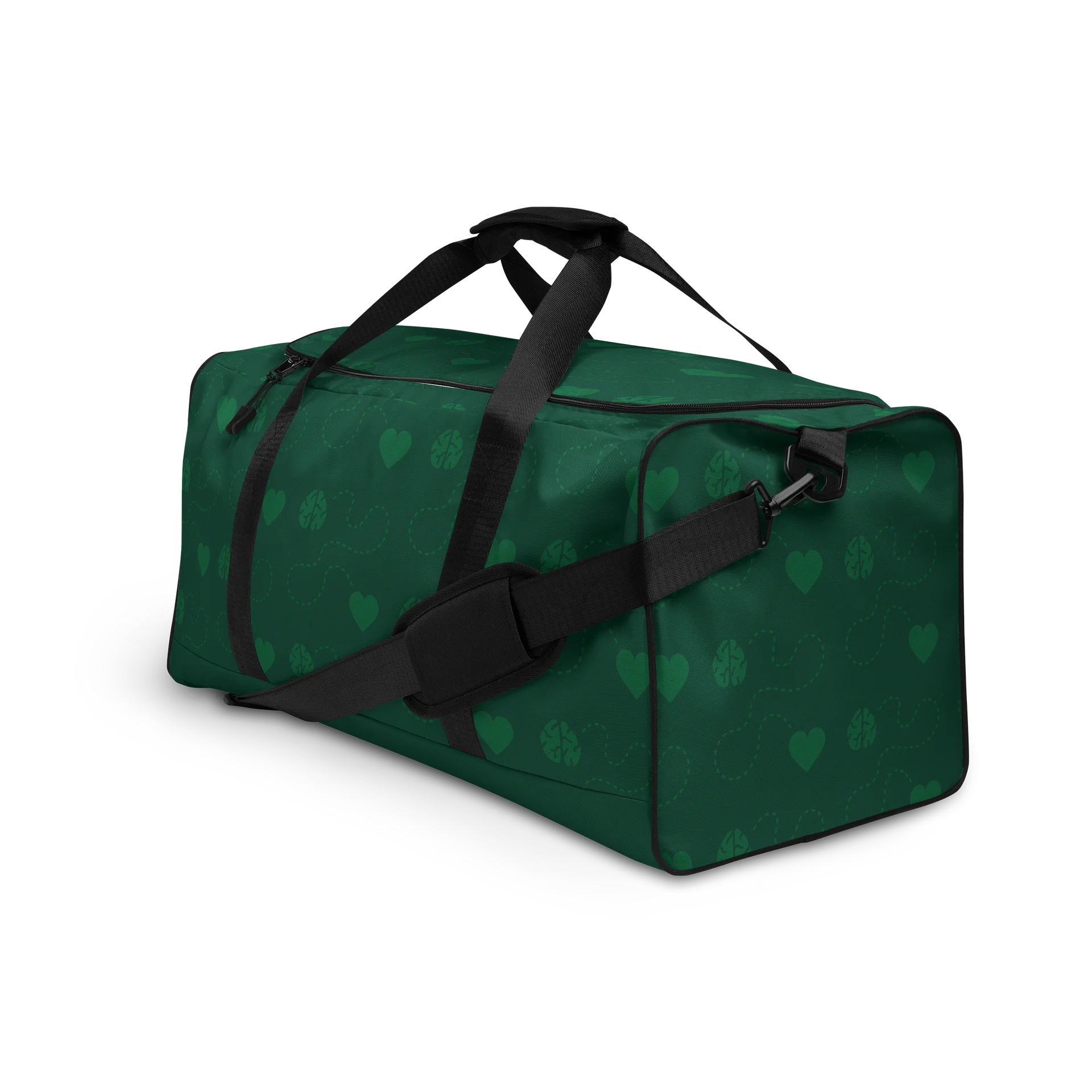 Brain and Heart Connections All-Over Duffle Bag product image (3)