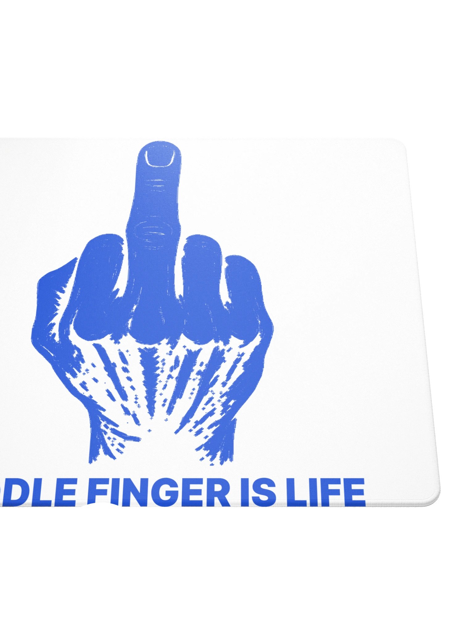 No ShopCo | Gaming Mouse Pad - Royal Blue on White product image (5)