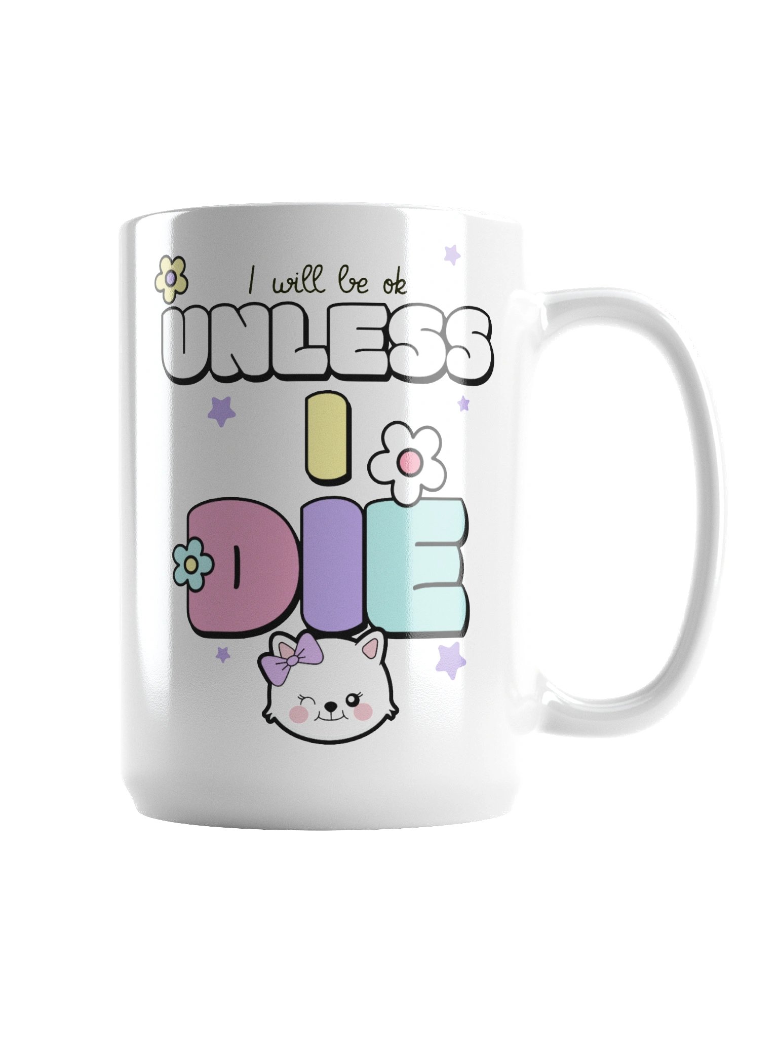 "Unless I Die" Glossy Mug product image (2)