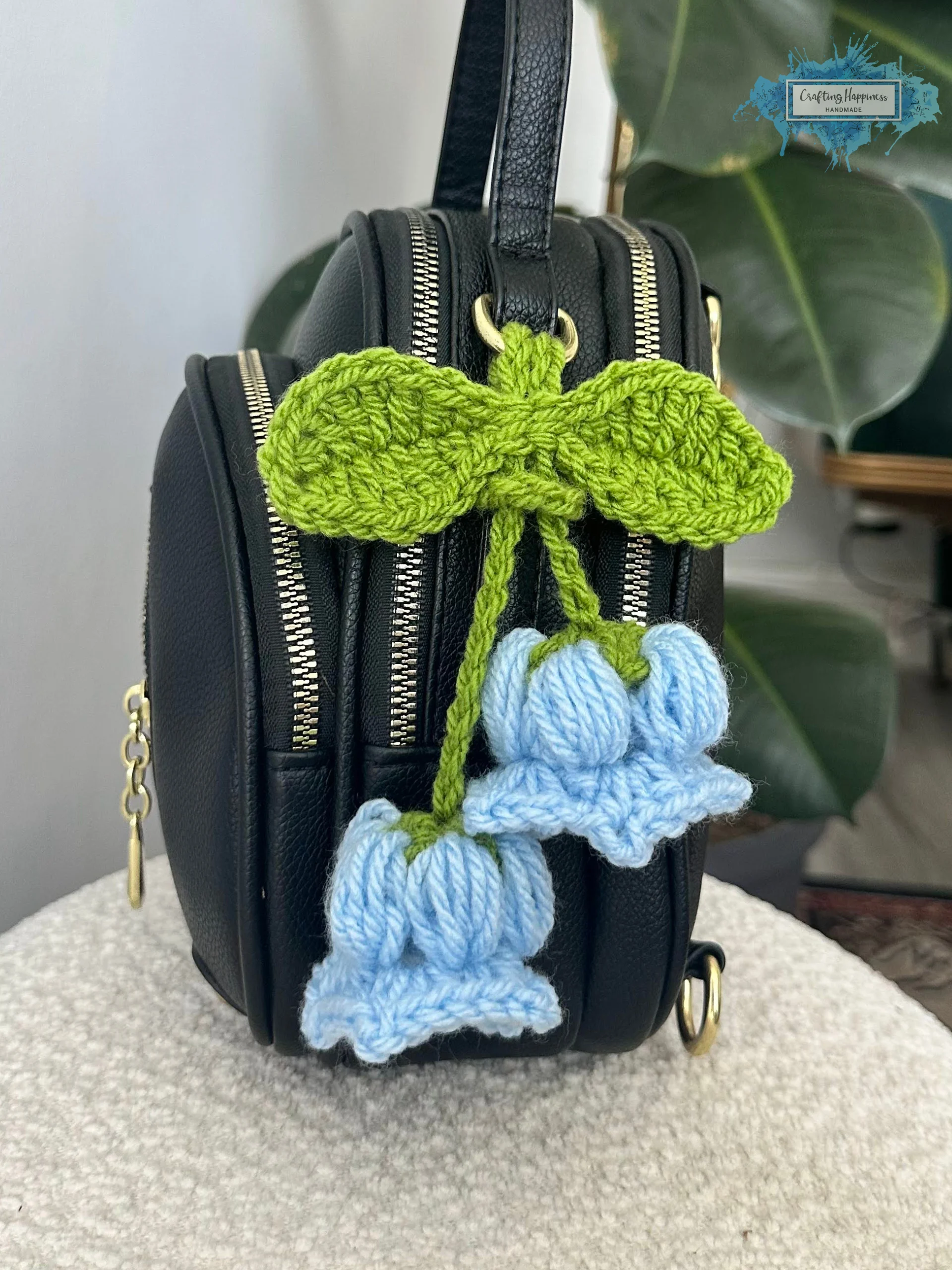 Crochet Flower Charms Pattern Bundle | Rose, Lily, Lavender (PDF Pattern) product image (3)
