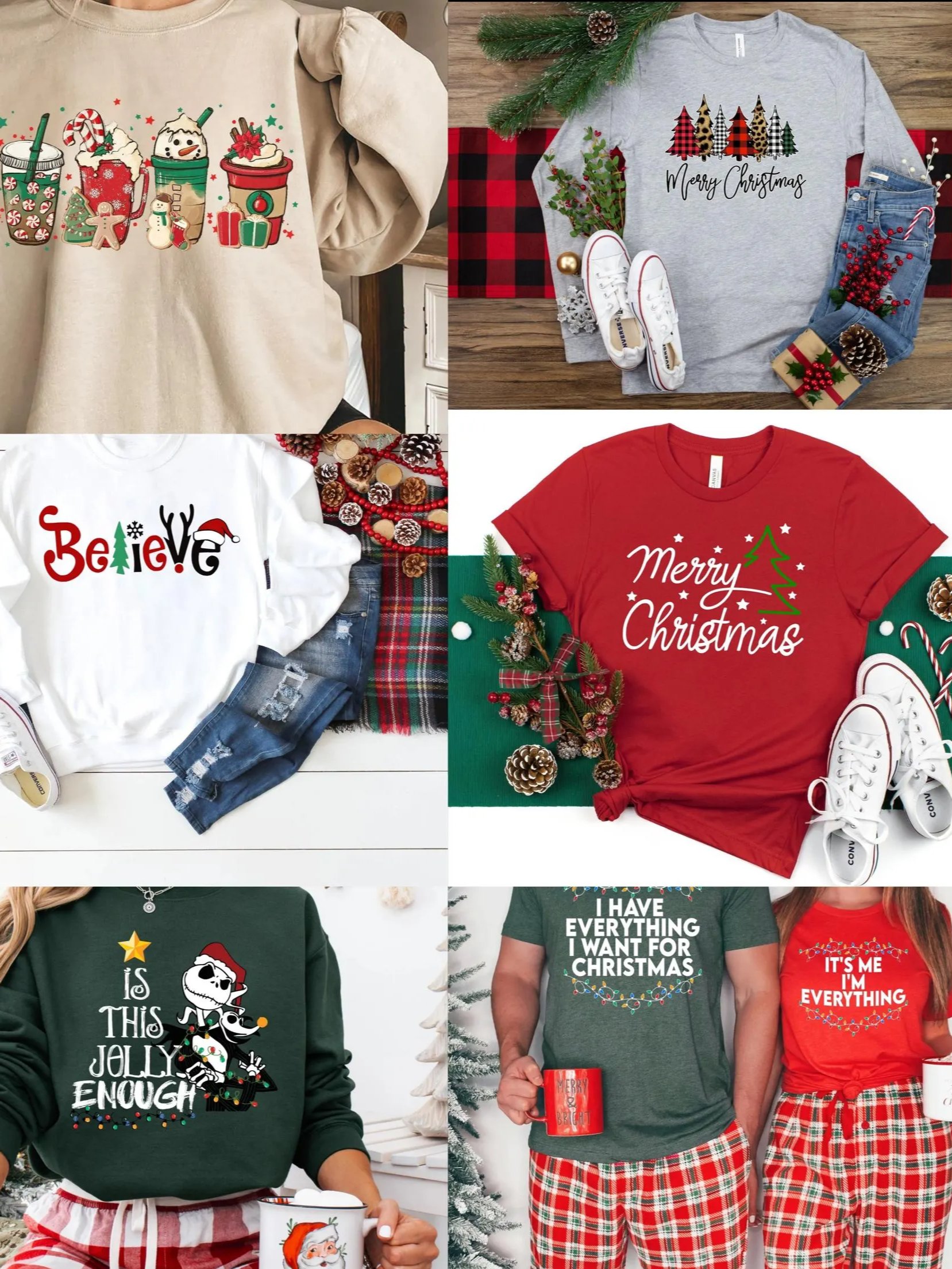 CHRISTMAS SVG Bundle Merry Christmas SVG Reindeer Svg Christmas ClipArt png product image (6)