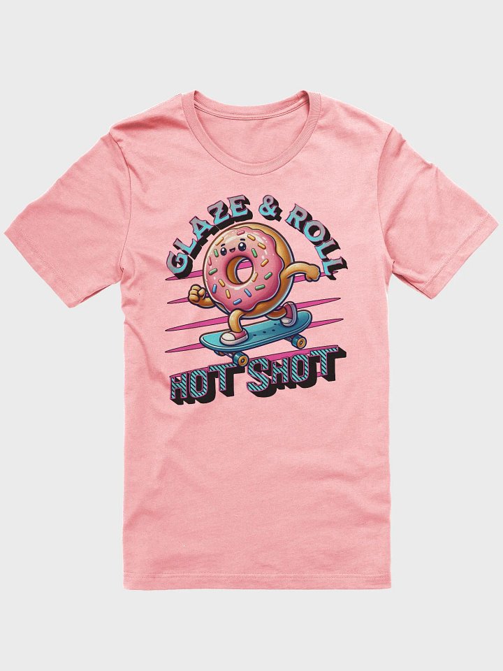 Glaze And Roll Hot Shot Skater Doughnut Tee product image (1)