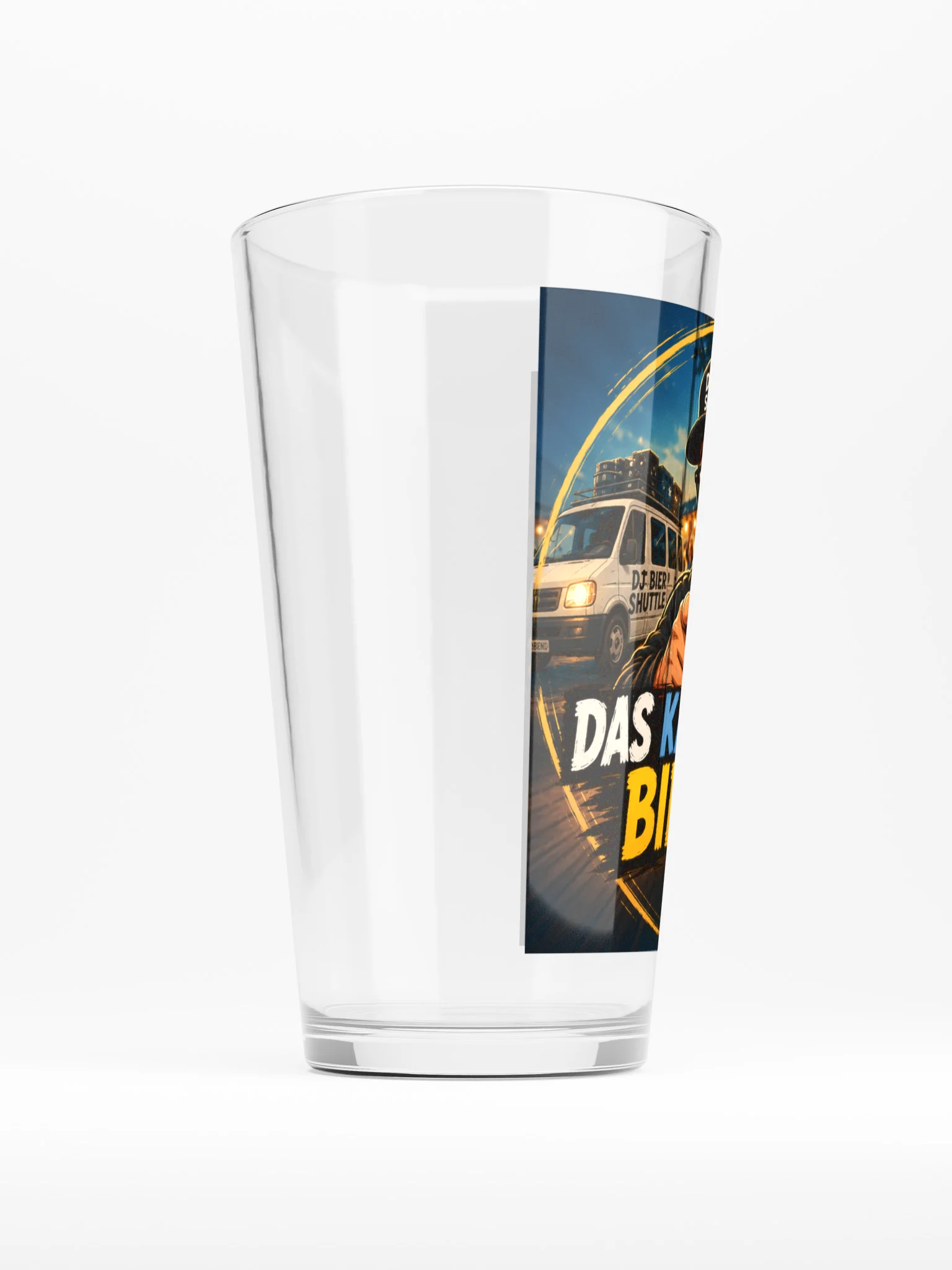 DJ Beer Shuttle Beer Glass product image (2)