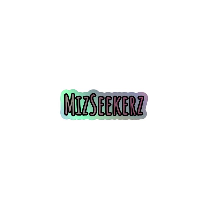 MizSeekerz Holographic Sticker product image (1)