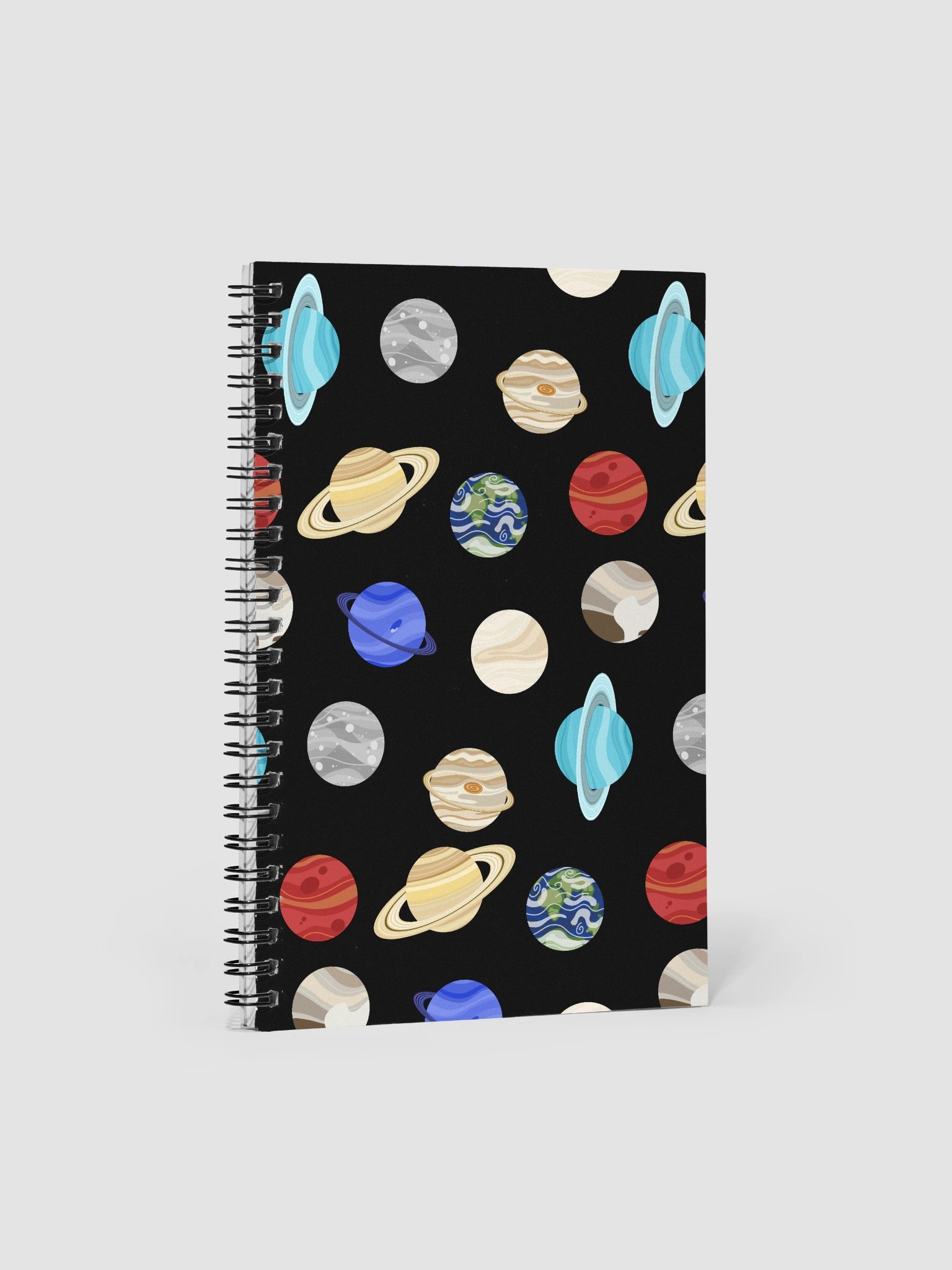 Planets Spiral Notebook product image (1)