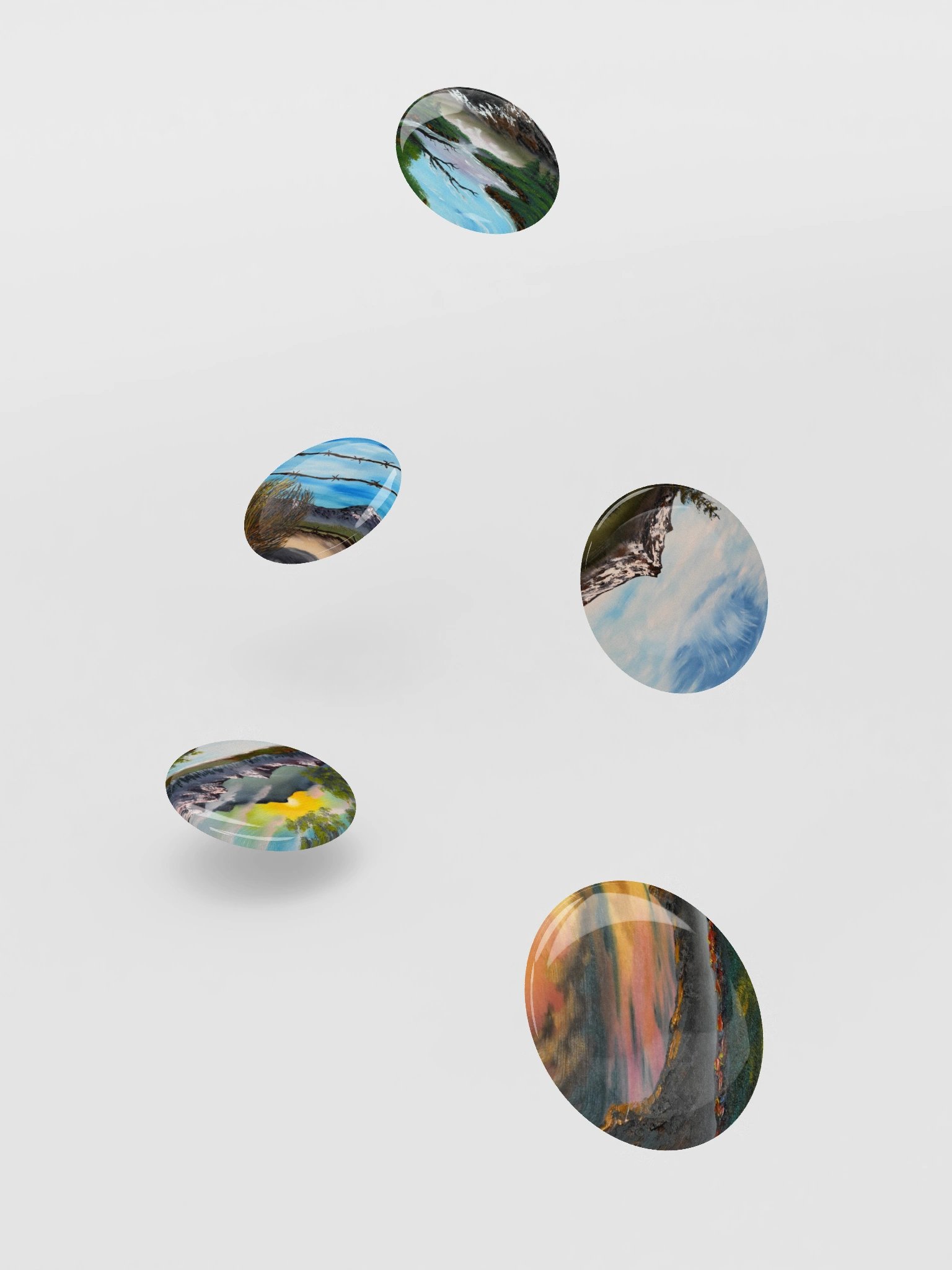 Art Button Pins - Mountain Vibes product image (5)