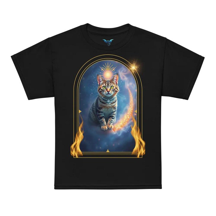 Cosmic Cat Youth Sports Tee product image (4)