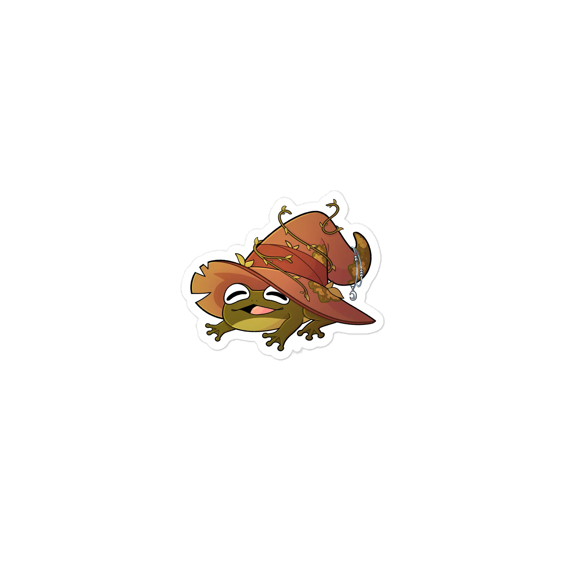 Frog Hat Sticker product image (1)