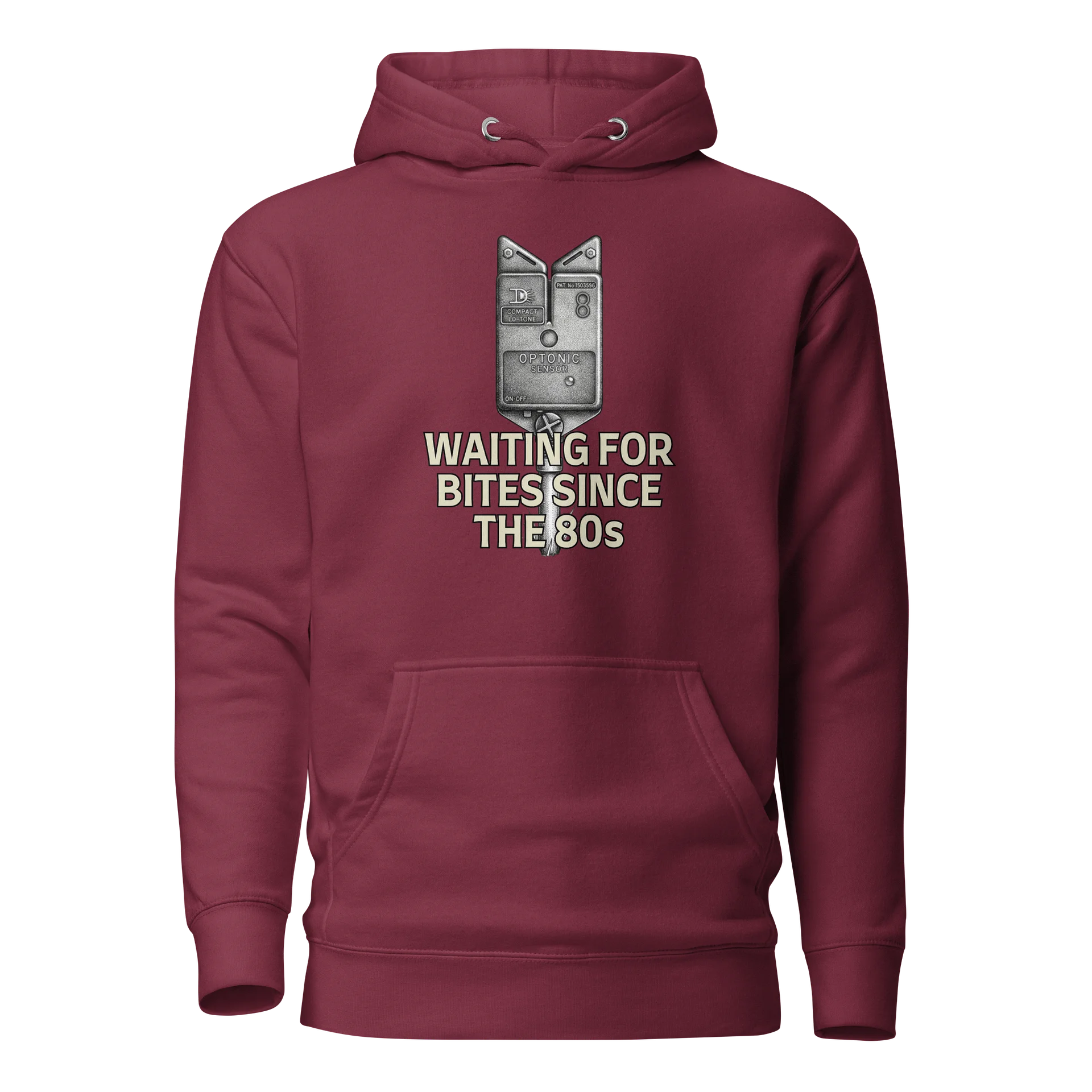 Waiting for Bites Since The 80s Hoodie product image (1)