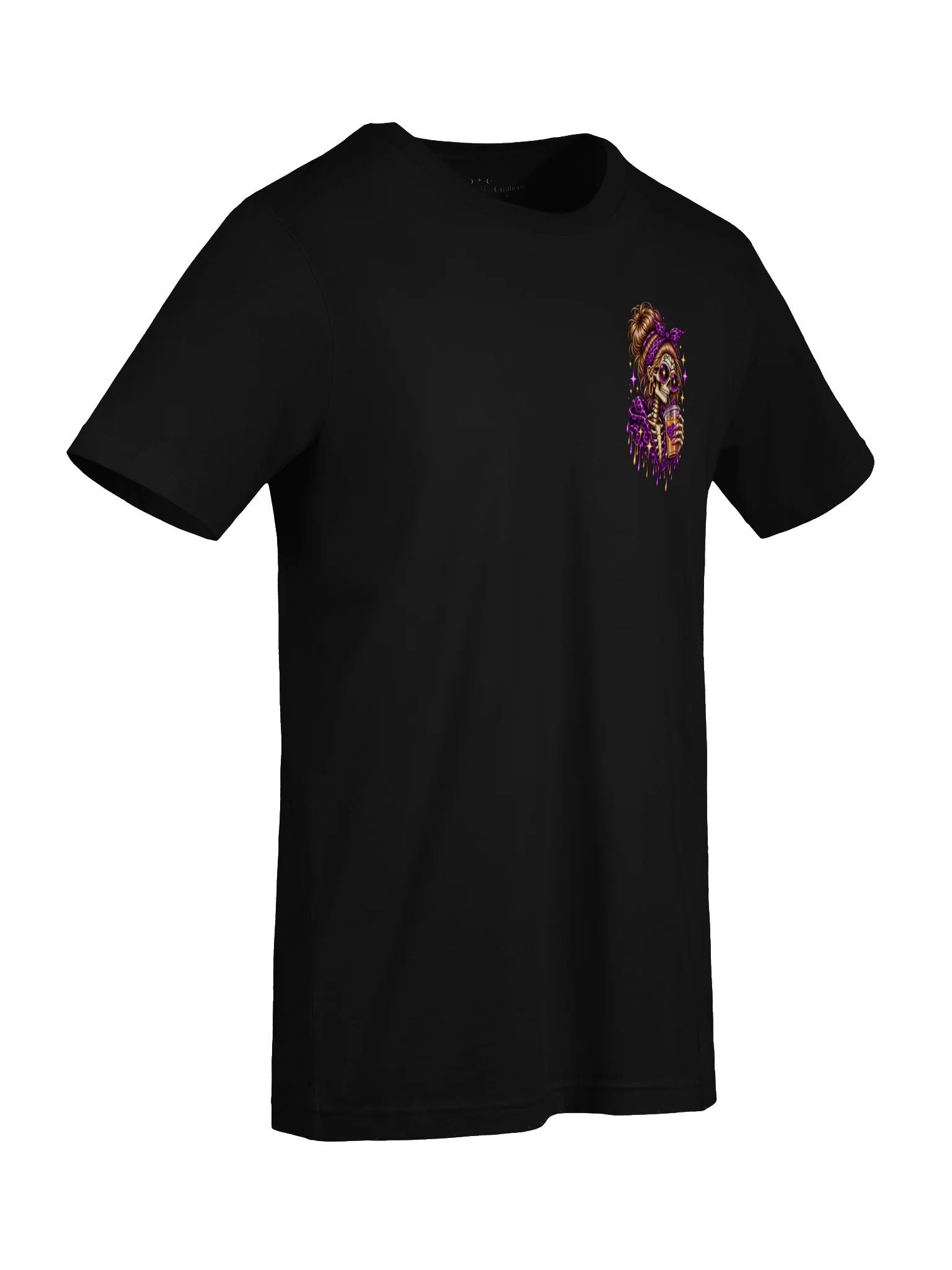 Dead Inside But Caffeinated — Halloween Skeleton Graphic Tee product image (13)
