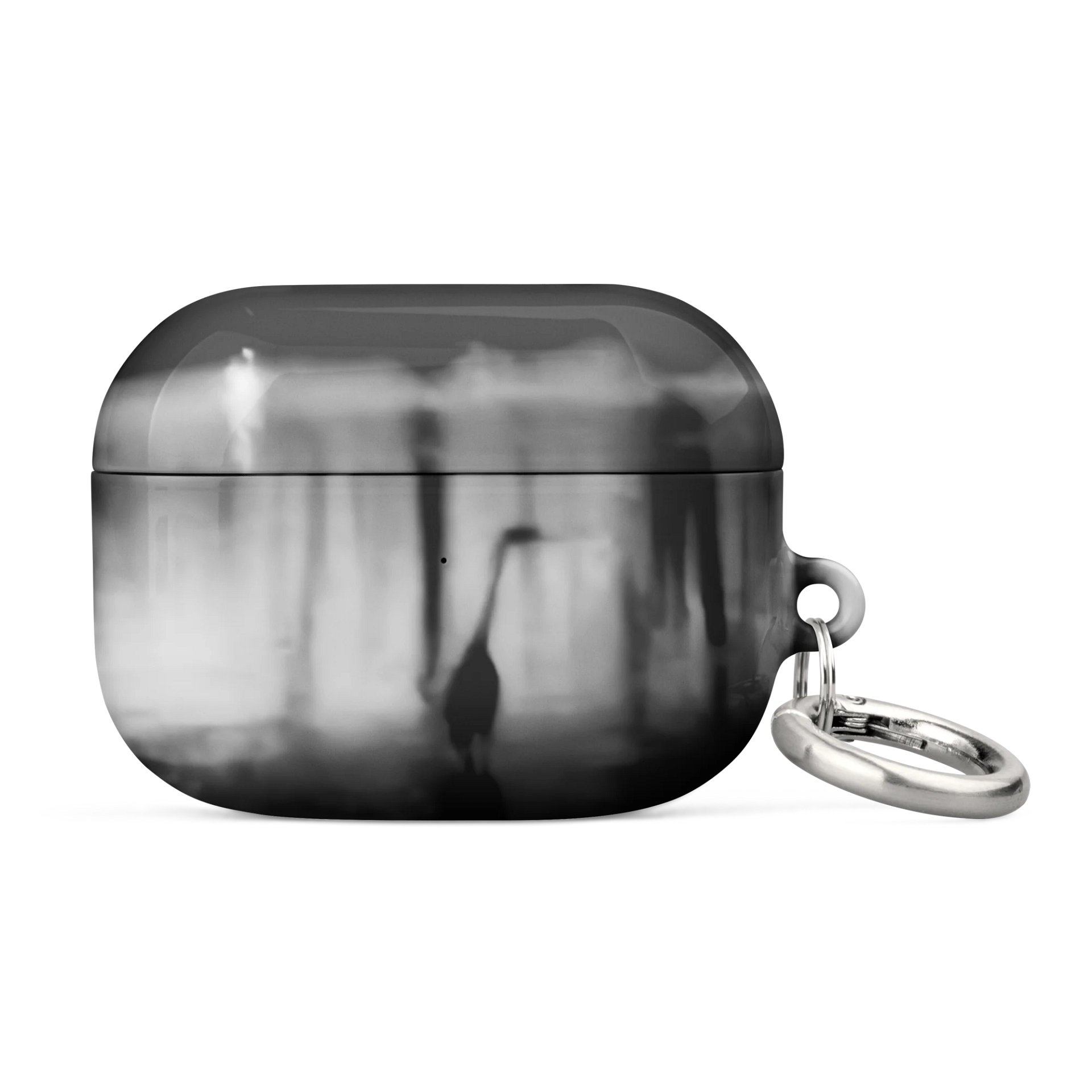Blue Heron Black and White AirPods® Case product image (4)