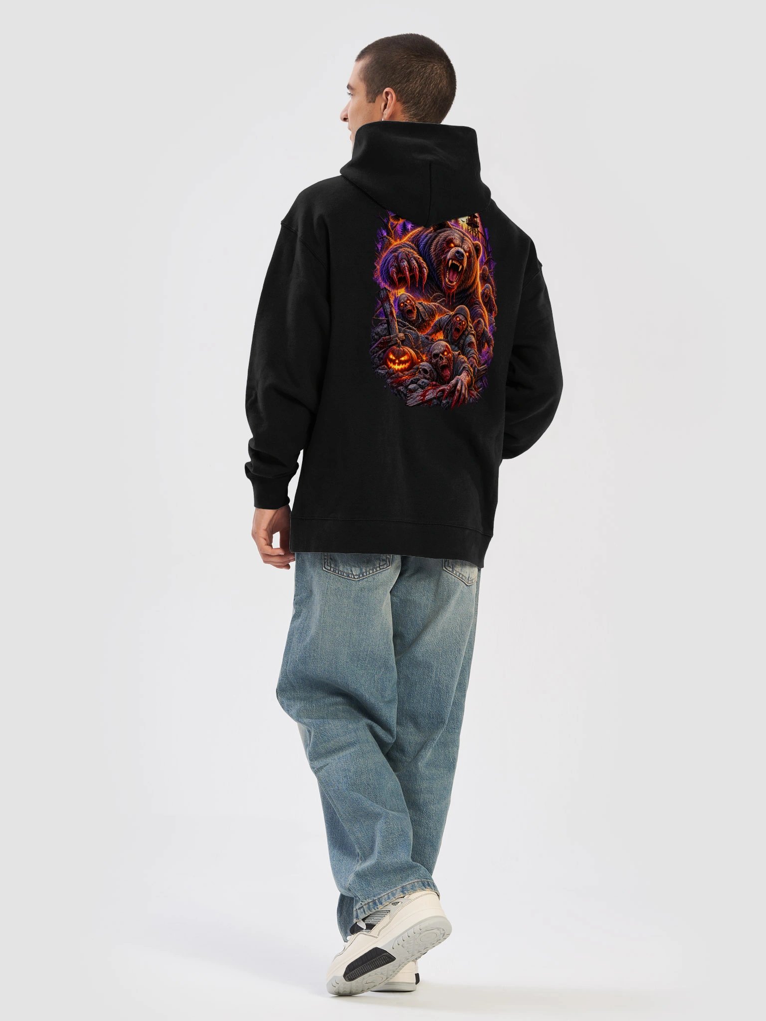 Do or Die Neon Reaper Halloween Hoodie product image (59)