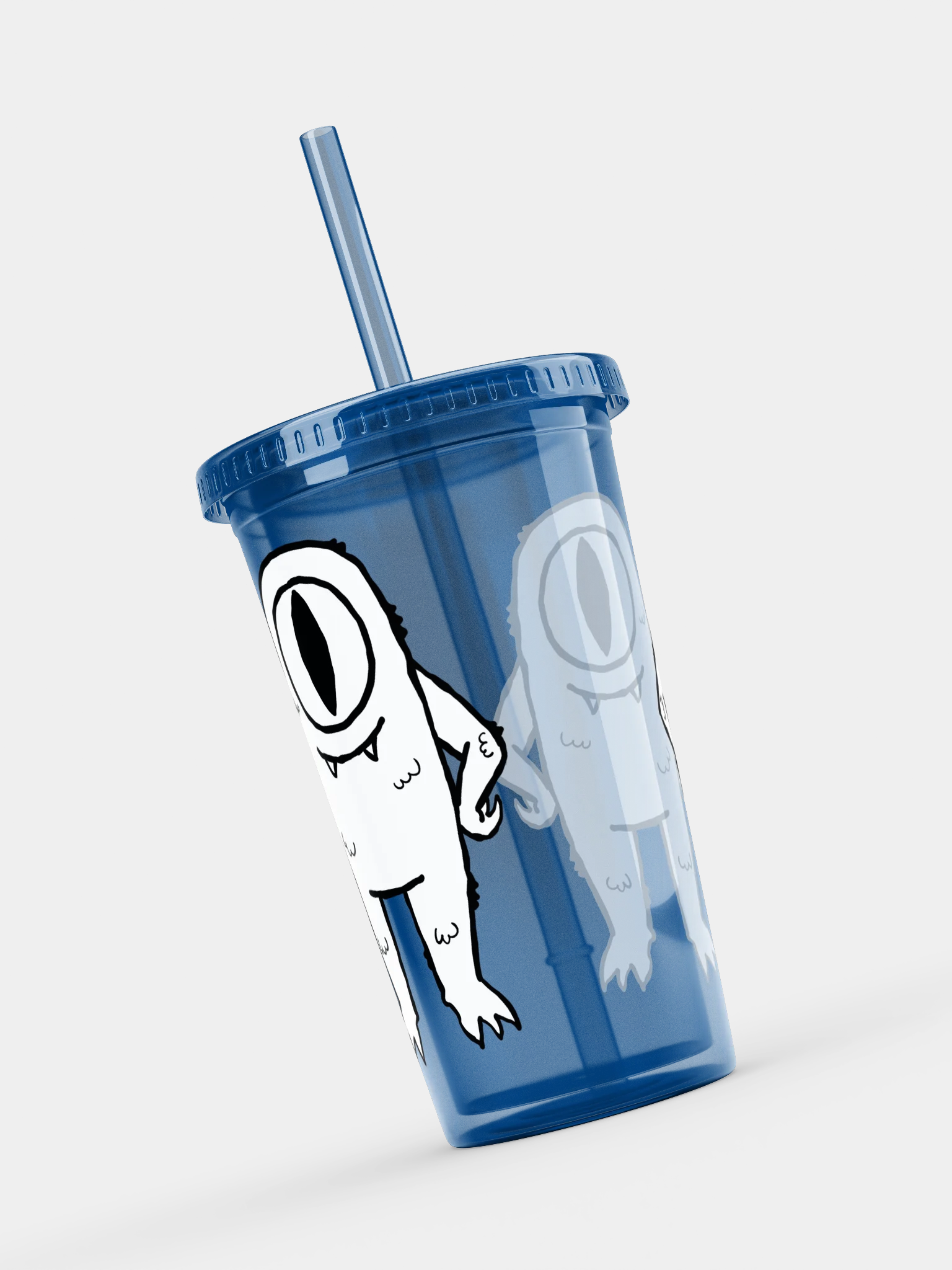 Happy Monster Plastic Tumbler product image (6)