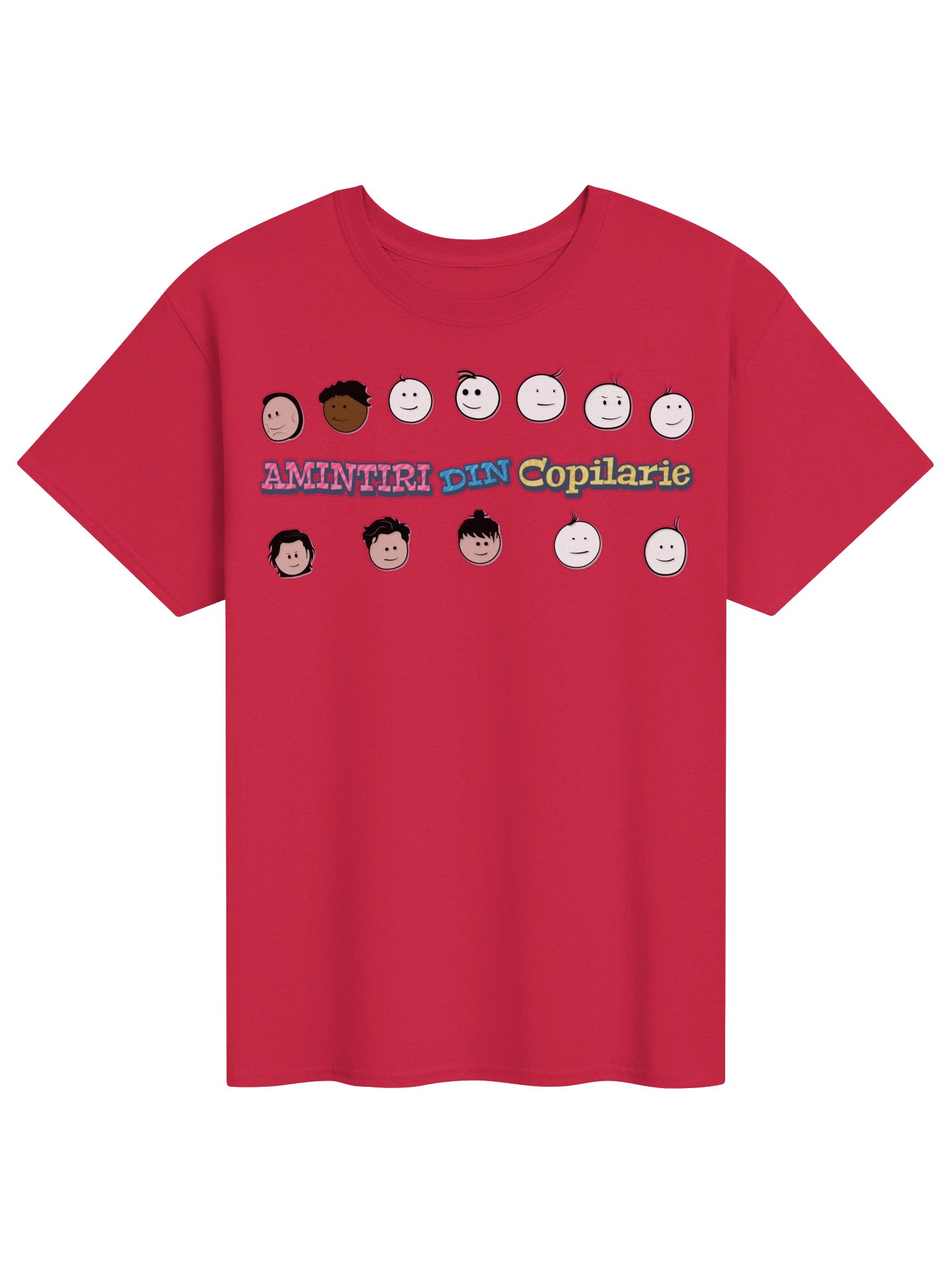 👕 Tricou Cardinal Damă „Amintiri Din Copilărie” – Personajele product image (1)