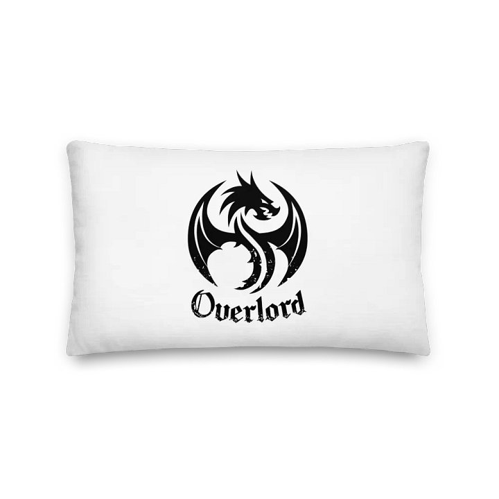 Overlord Throw Pillow (Black) product image (2)