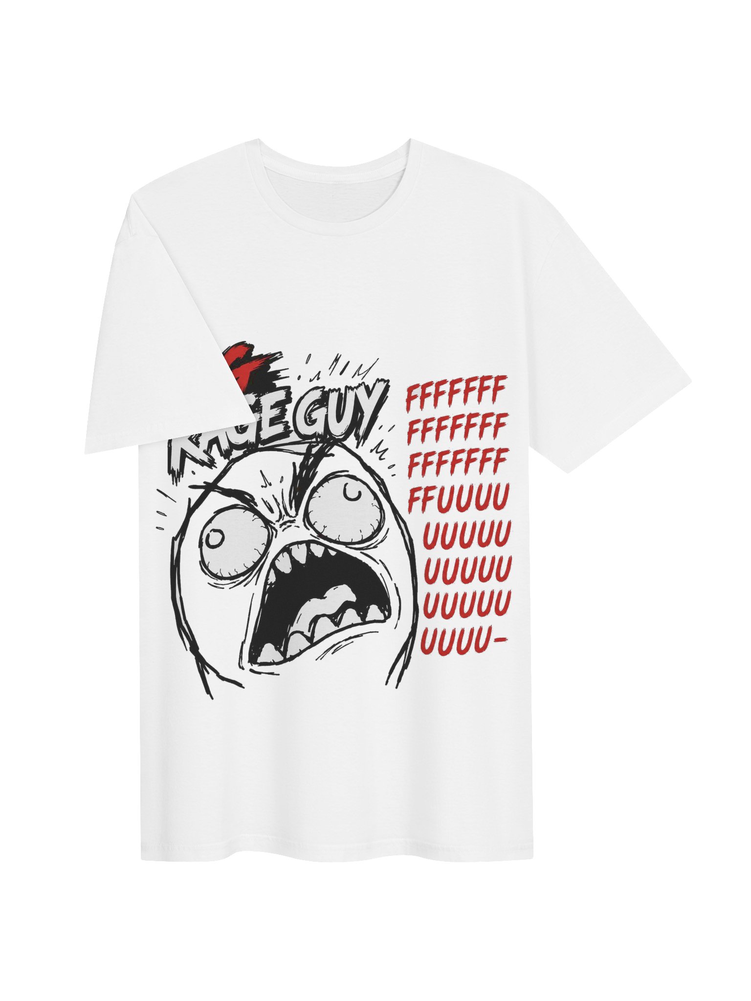 OG RAGE GUY Tee — White product image (3)