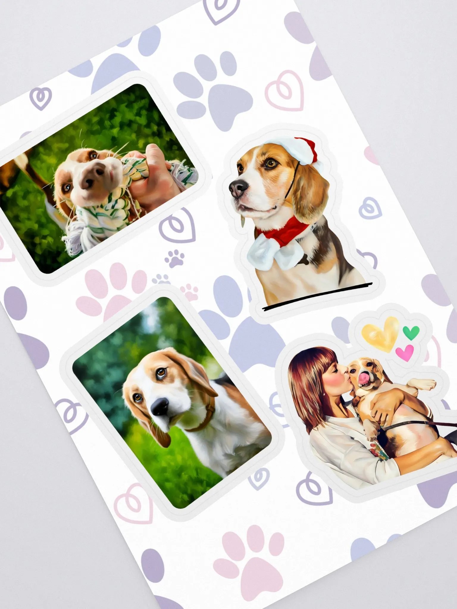 YOUR BEST FRIEND! / STICKER WITH PERSONALIZED NAME X4 product image (2)