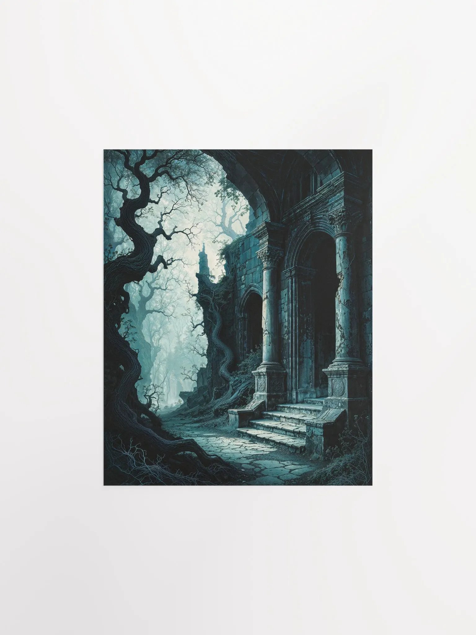 Forsaken Ruins Matte Poster product image (7)