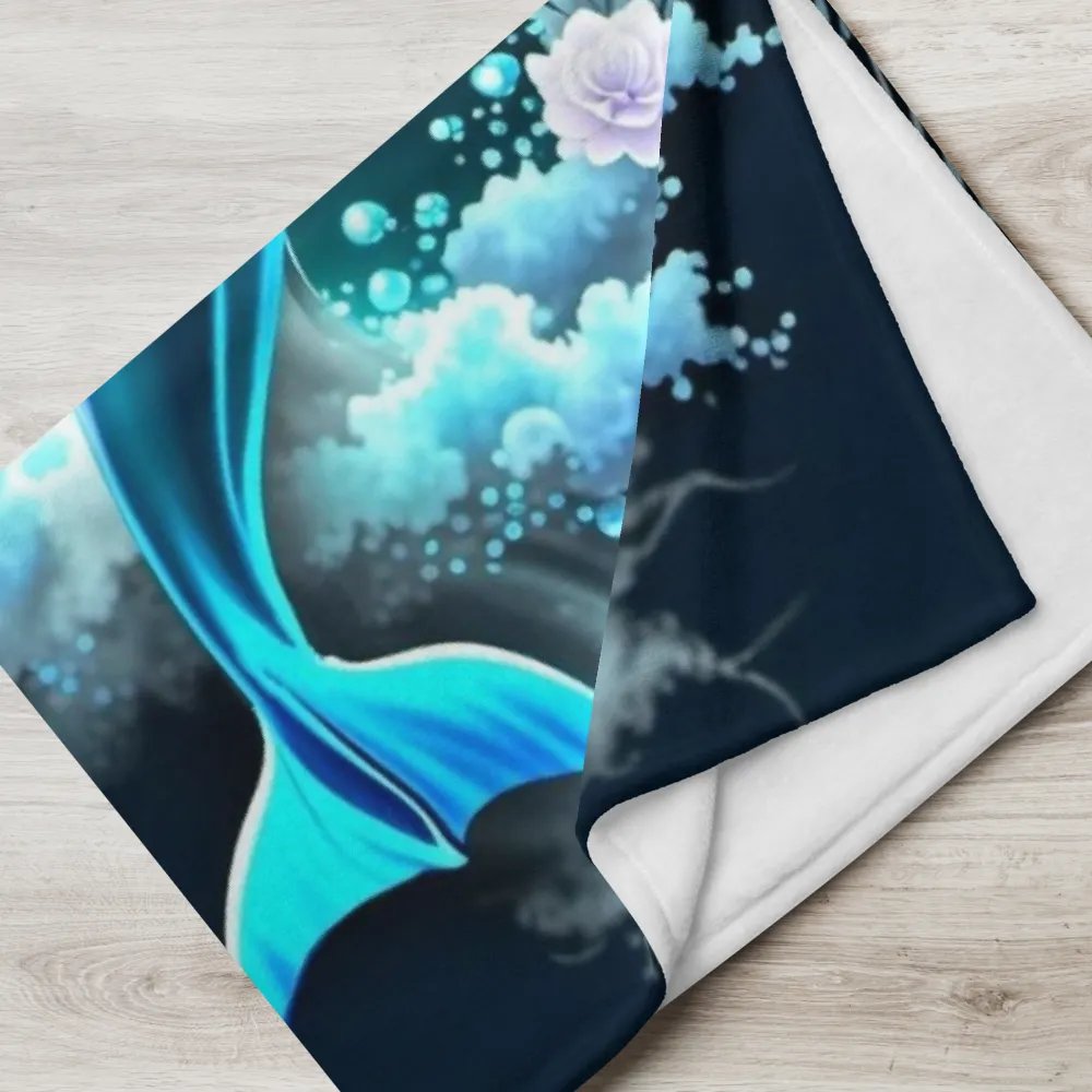Whimsical Dolphin Dreams Throw Blanket product image (5)