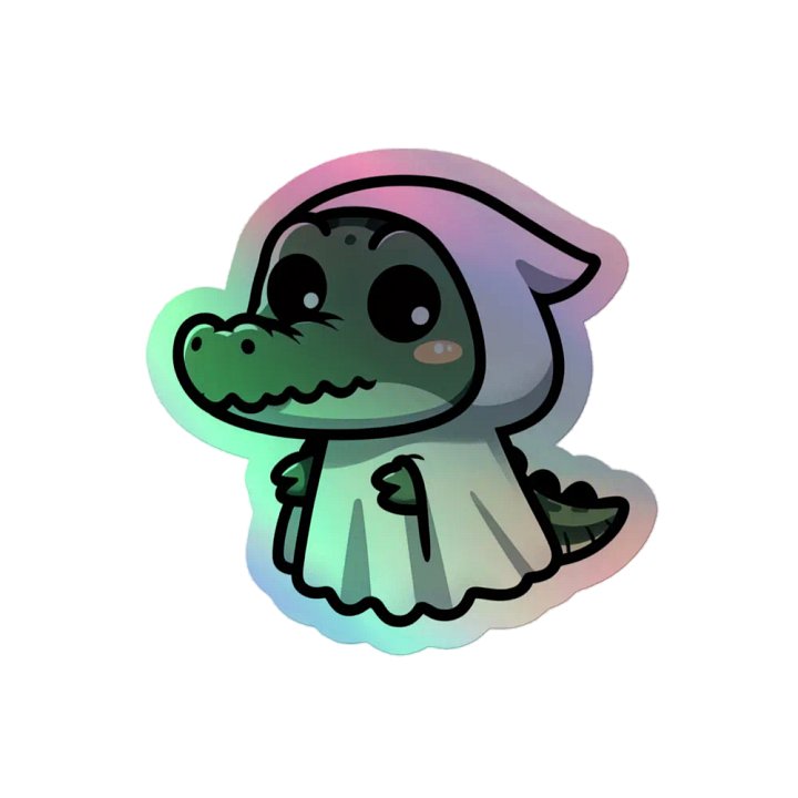 RyodileGhost Holographic Sticker Pack product image (2)