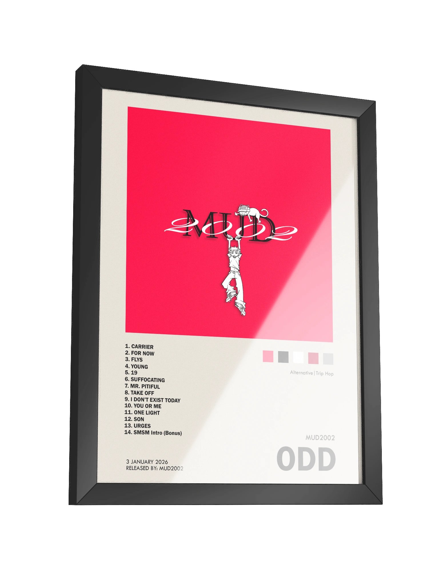 Mud2002 "Odd" Album Art Matte Poster product image (10)