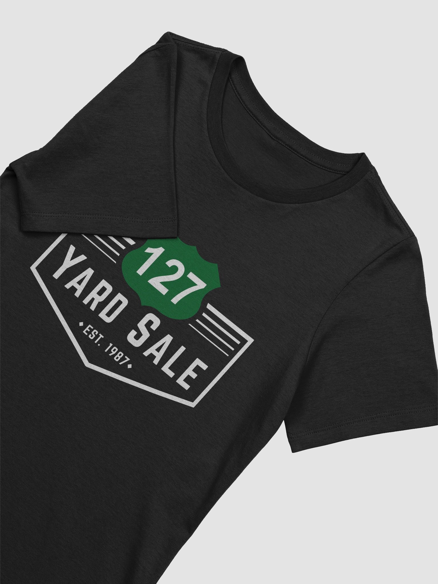 127 Yard Sale (2025) Vintage - Bella+Canvas Women's Supersoft Relaxed-fit T-Shirt - Black product image (3)