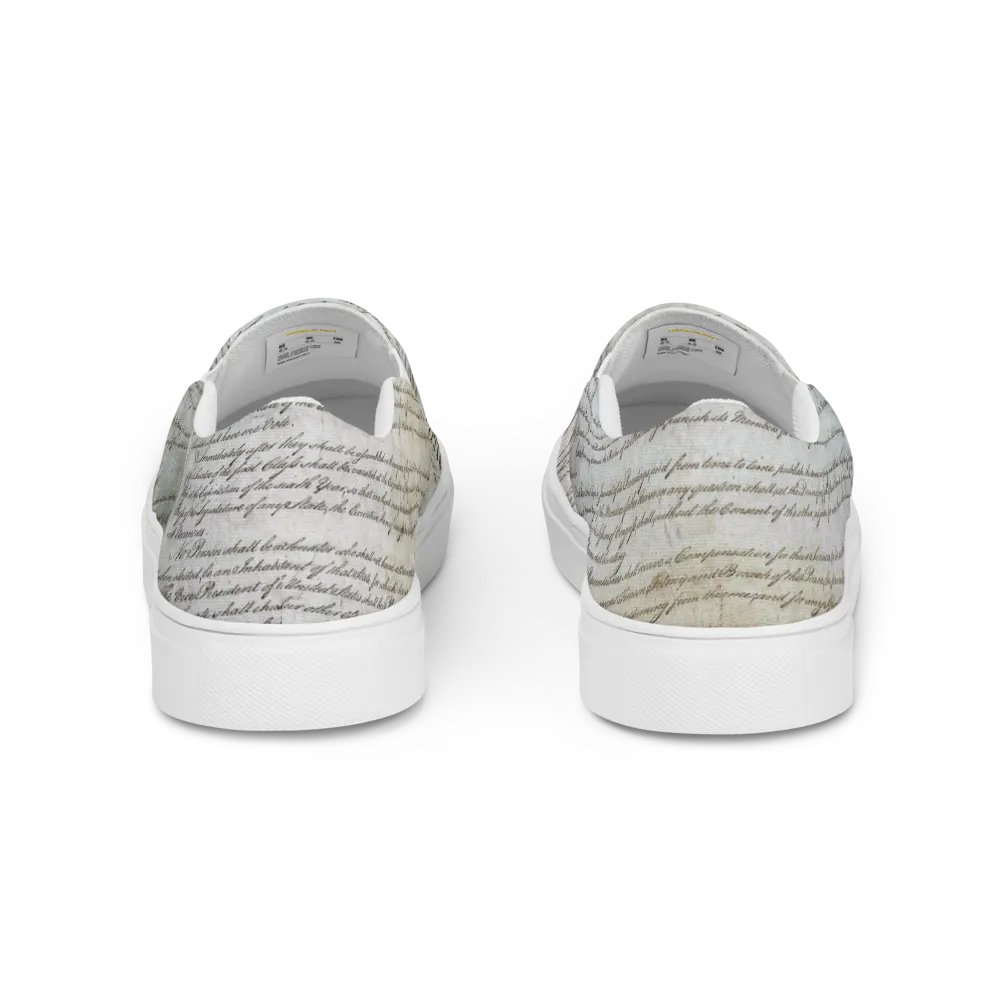 "Composition" Men's Canvas Shoes product image (7)
