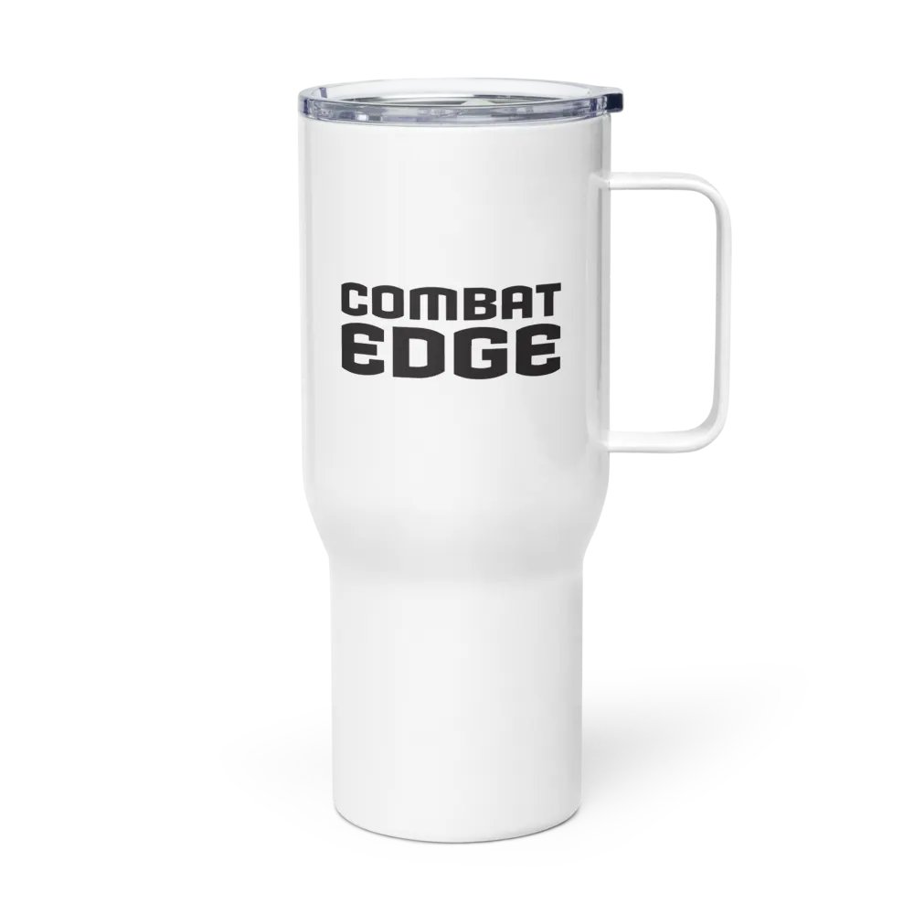 COMBAT EDGE TRAVEL MUG WITH HANDLE product image (1)