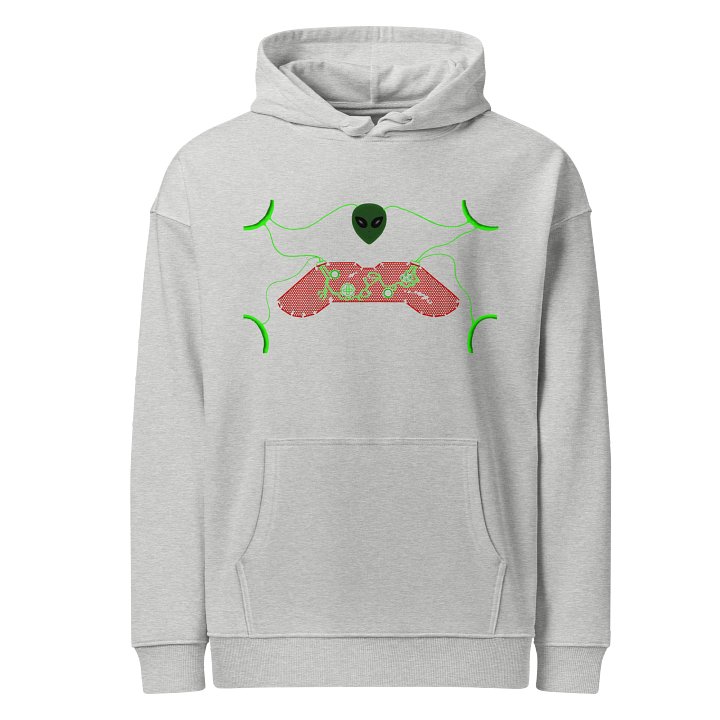 Galactic Gamer Organic Hoodie product image (1)