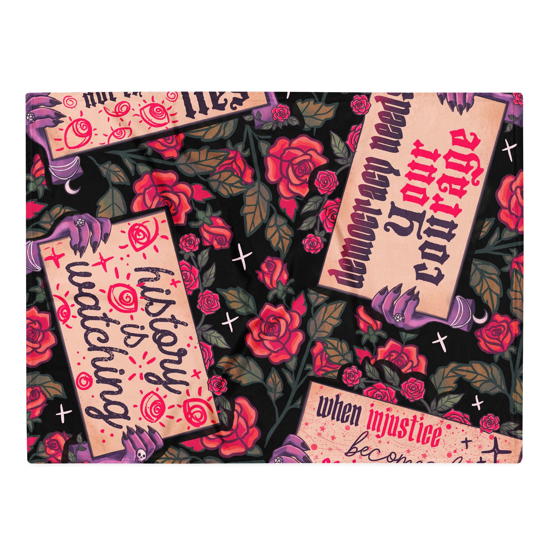 Protest Sign Blanket product image (2)