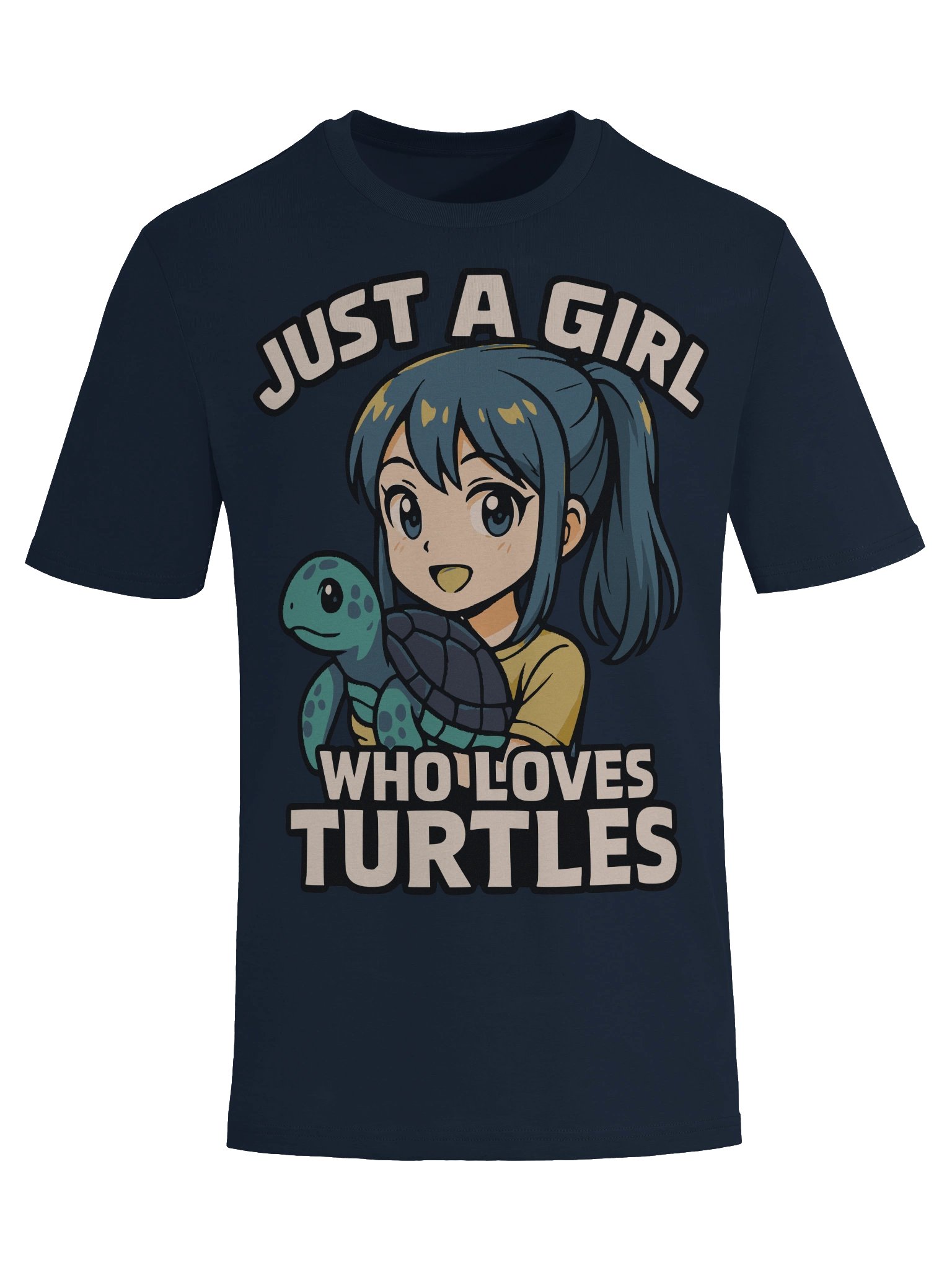 Turtle Love Anime T-Shirt product image (55)