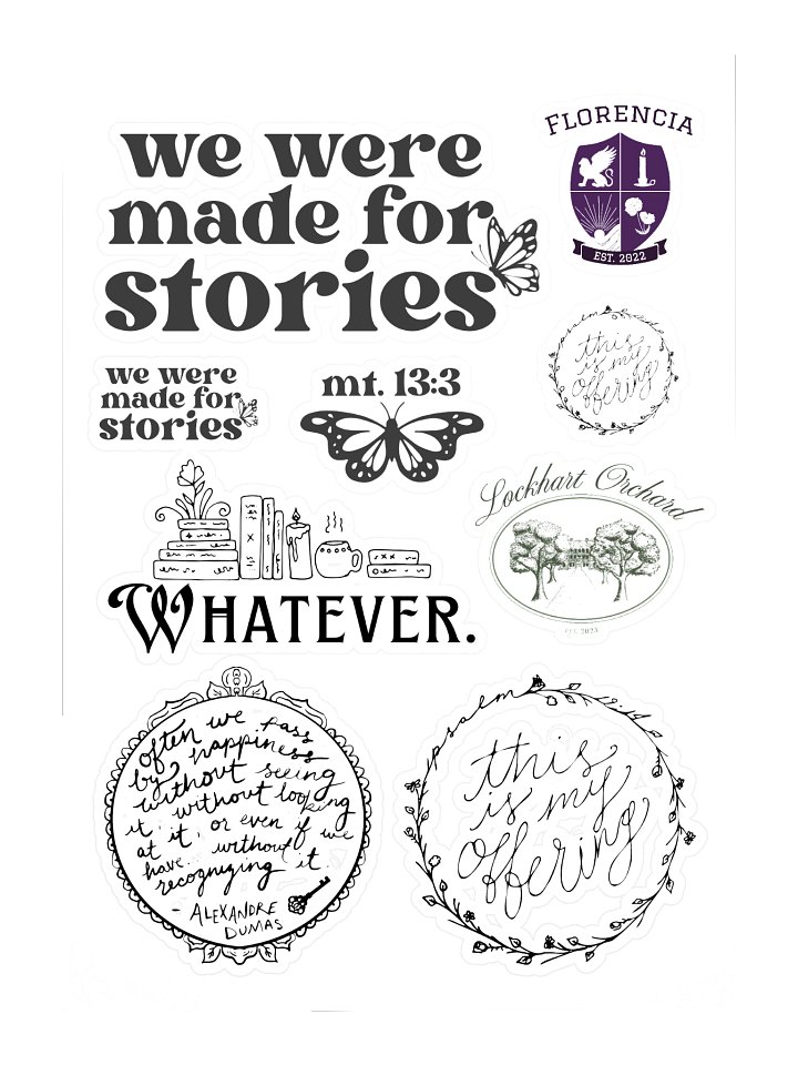 Collections Sticker Sheet product image (2)