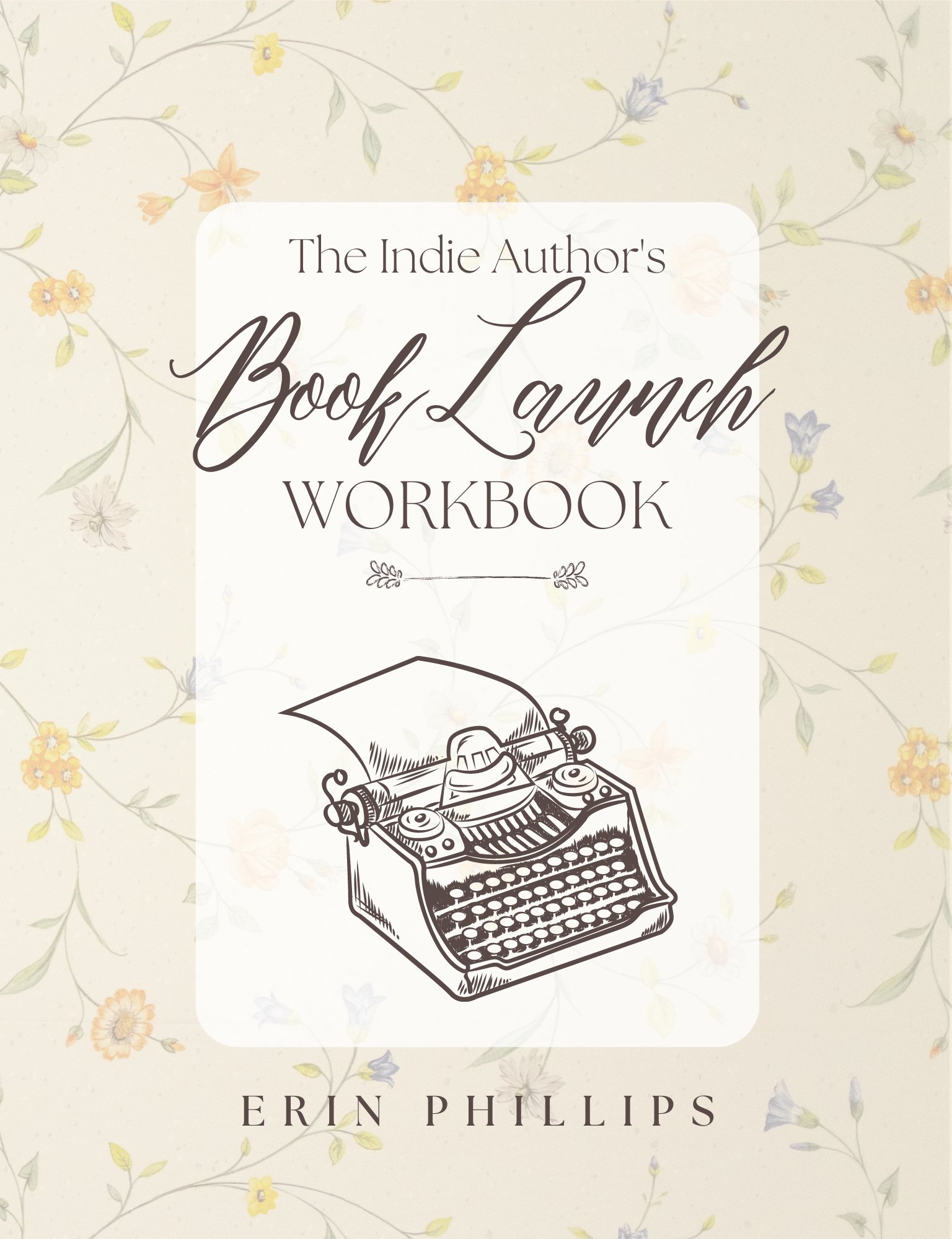 [PRINTABLE] Indie Author's Book Launch Workbook product image (1)